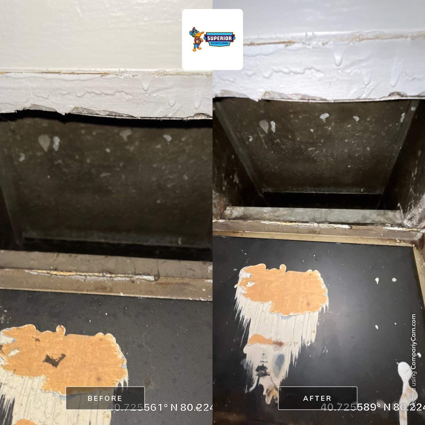 Air Duct Cleaning With a Vacuum Truck in Rochester, PA by Superior Air Duct Cleaning