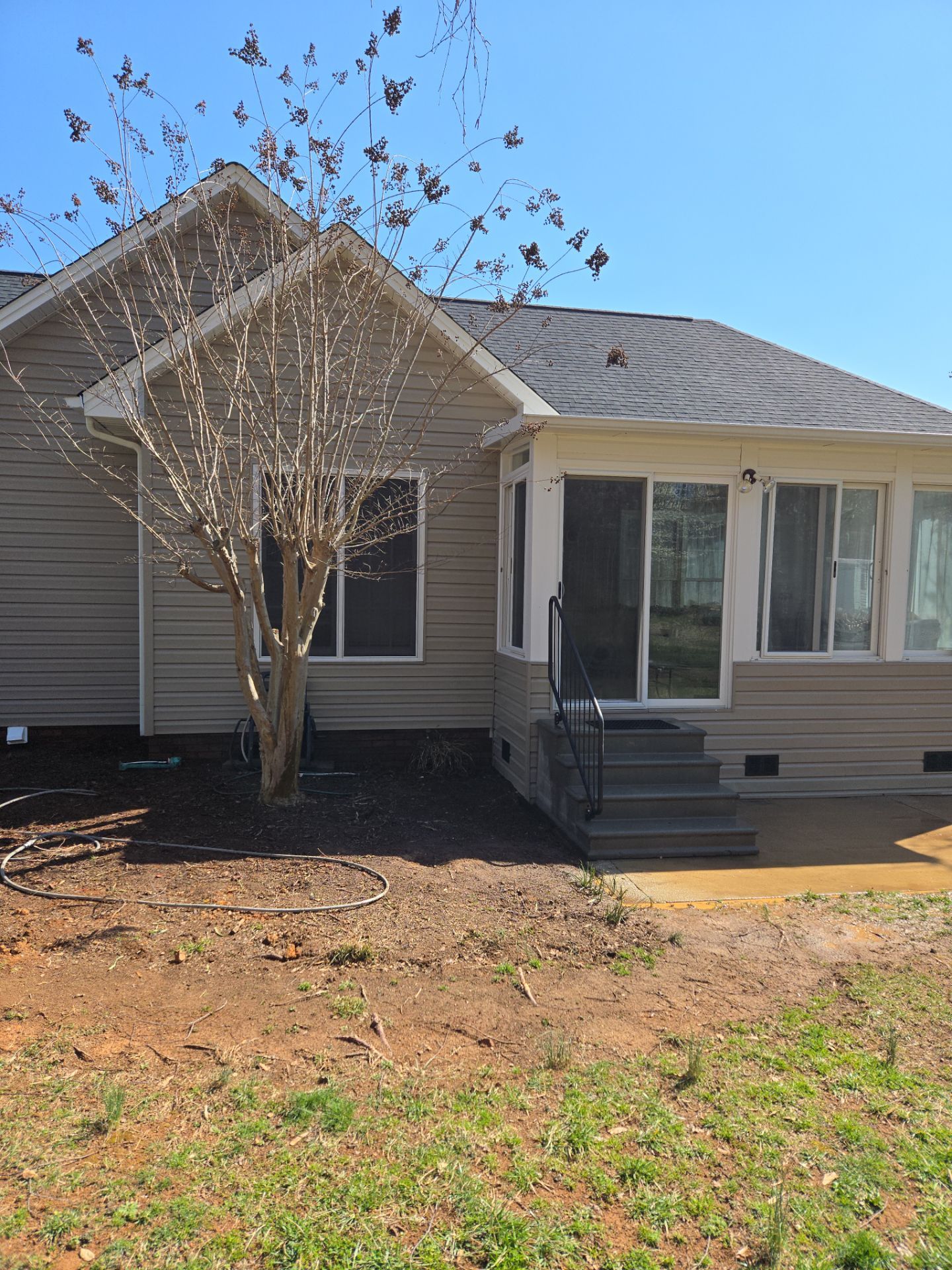 House Wash using cleaner by Power Wash Masters LLC