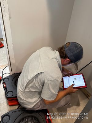 Laundry Room Flood Restoration