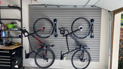 Rick M. adds bike storage to garage!