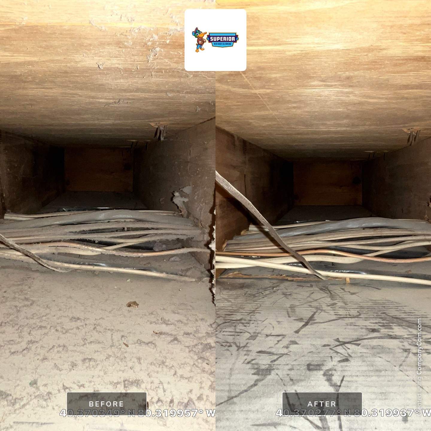 Air Duct Cleaning With a Vacuum Truck in Bulger, PA by Superior Air Duct Cleaning