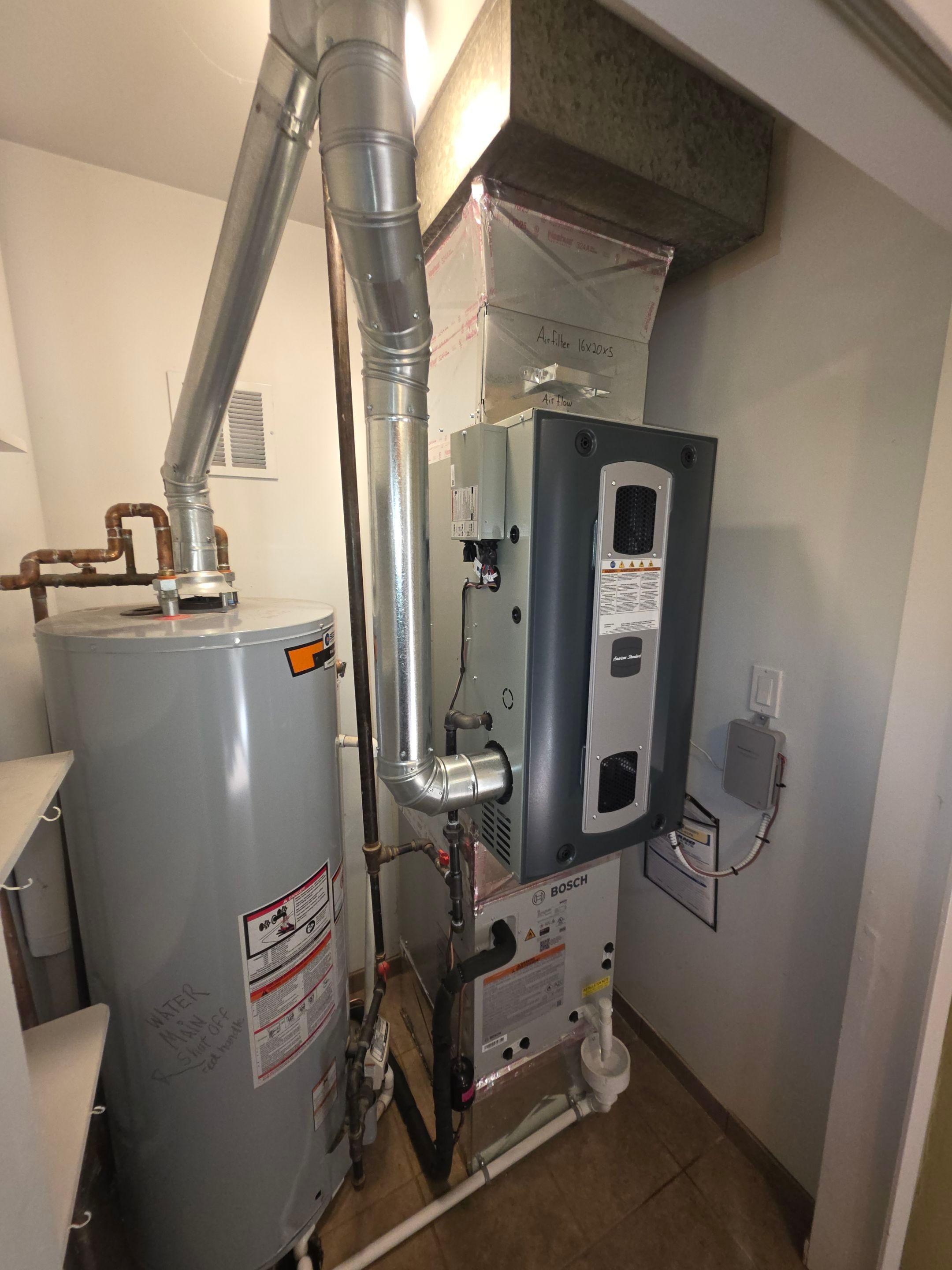 Dual Fuel Installation by Ragano Heating & Air Conditioning Inc