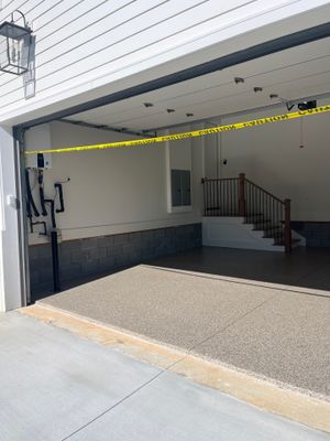 Garage Floor Coating using Madras