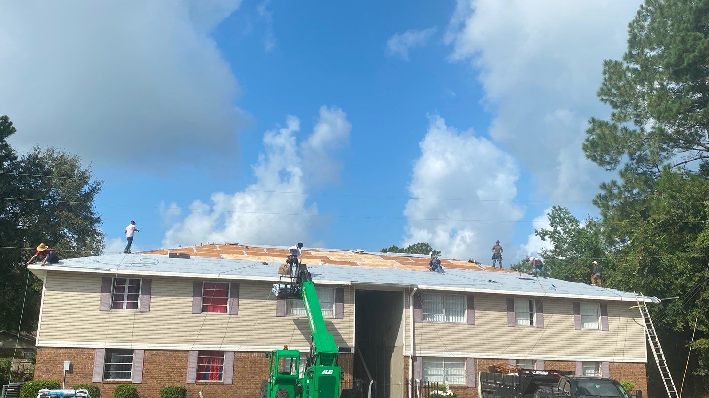 Commercial Roofing Installation using Roof Replacement by American Roofing & Construction LLC