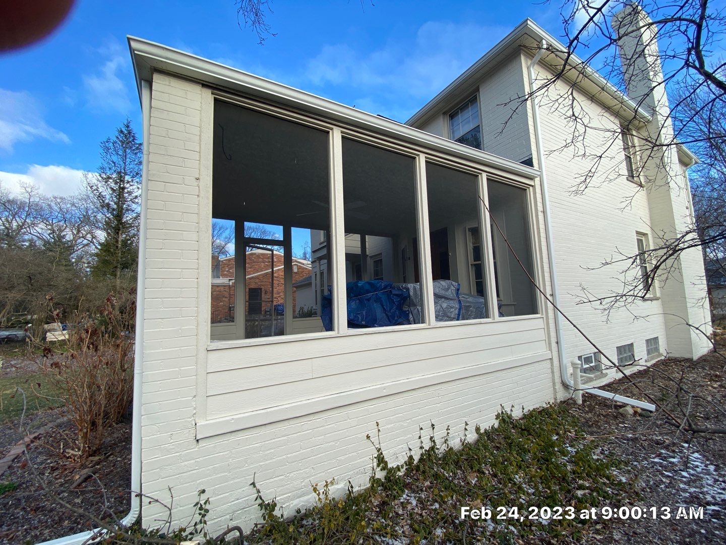 Window Installation using Andersen Windows E-Series with aluminum clad by Smart Roof
