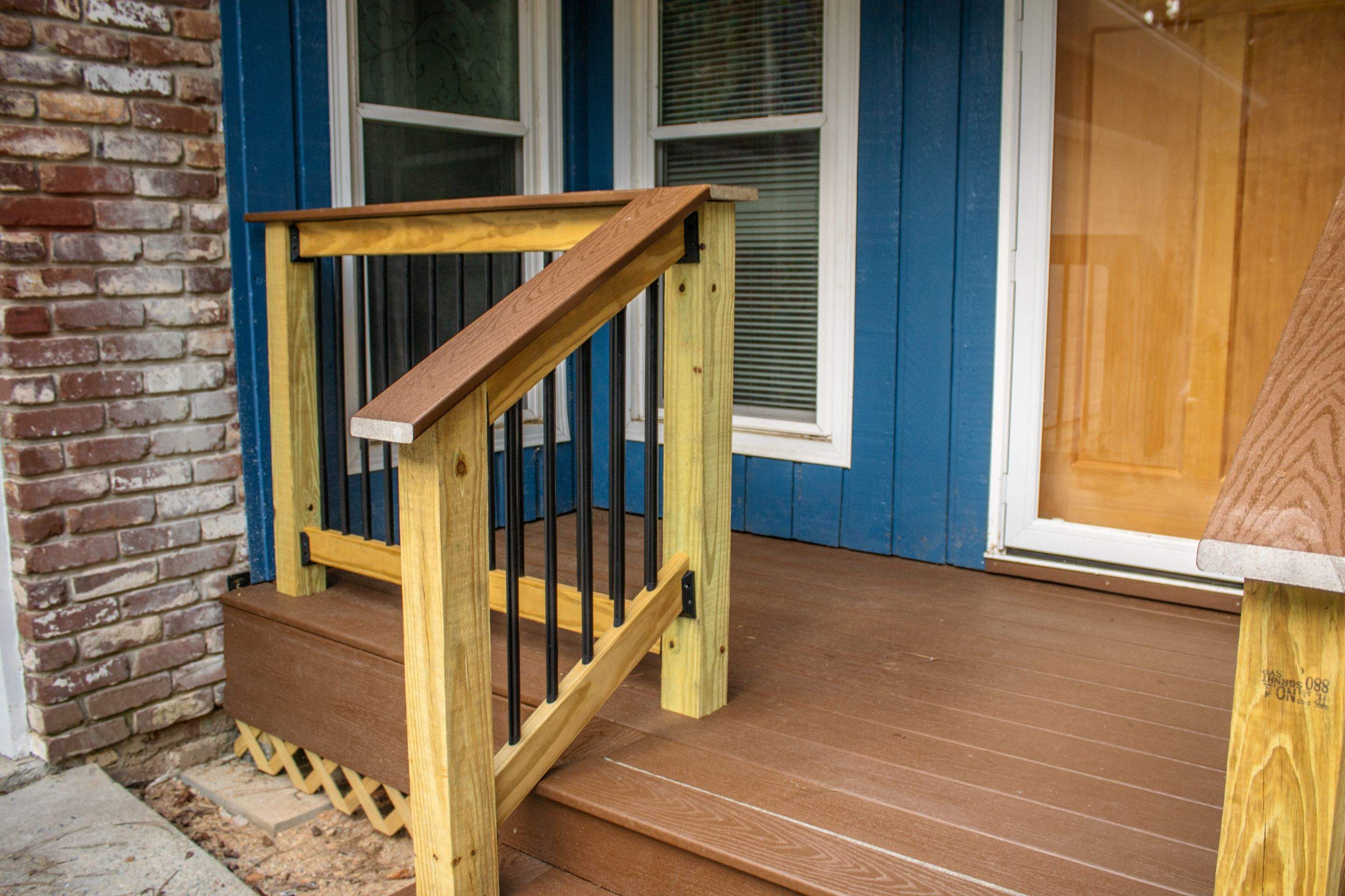 East Cobb Trex Porch Build by Nelson Exteriors
