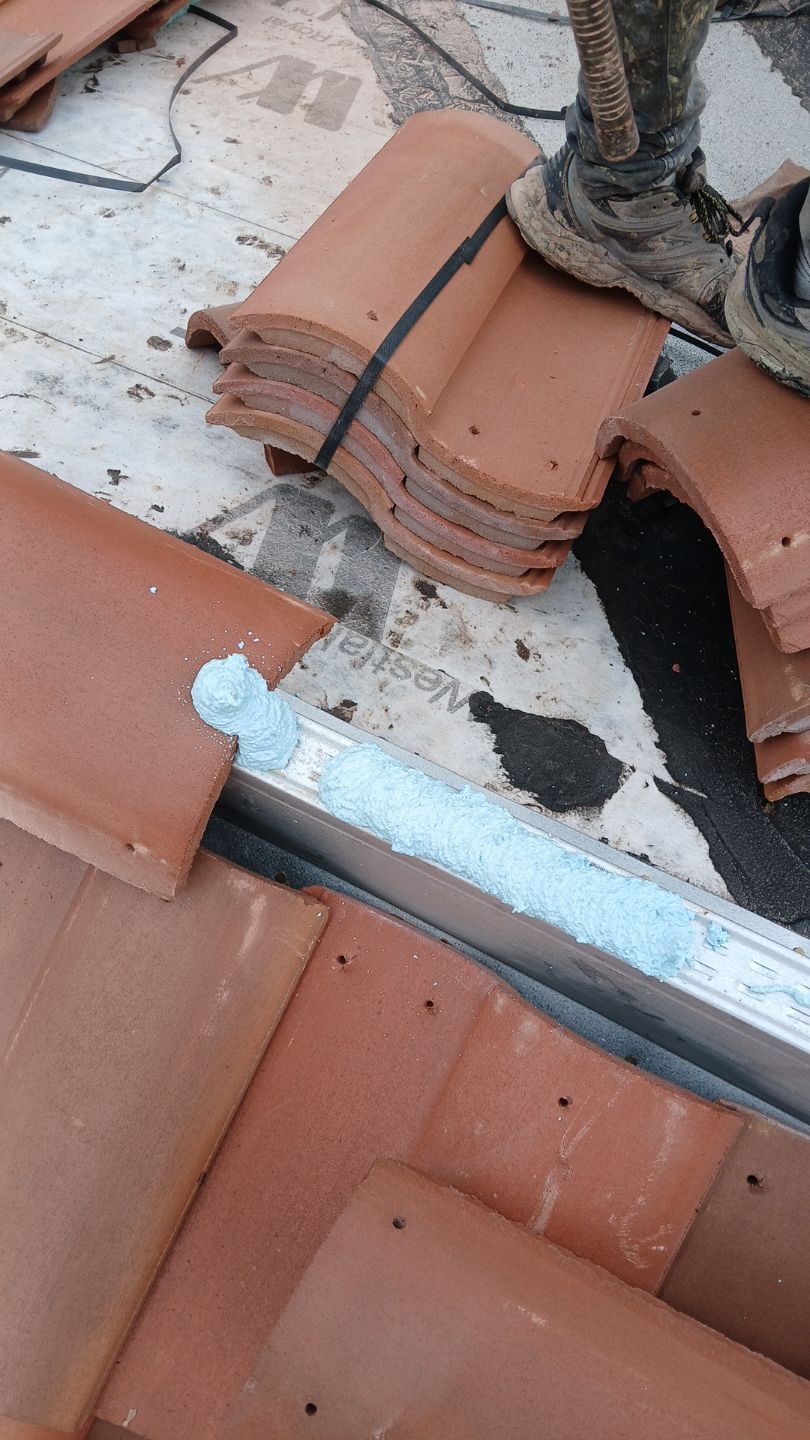 Residential Remodel using WestLake Roofing Tile by BLUES BROTHERS ROOFING