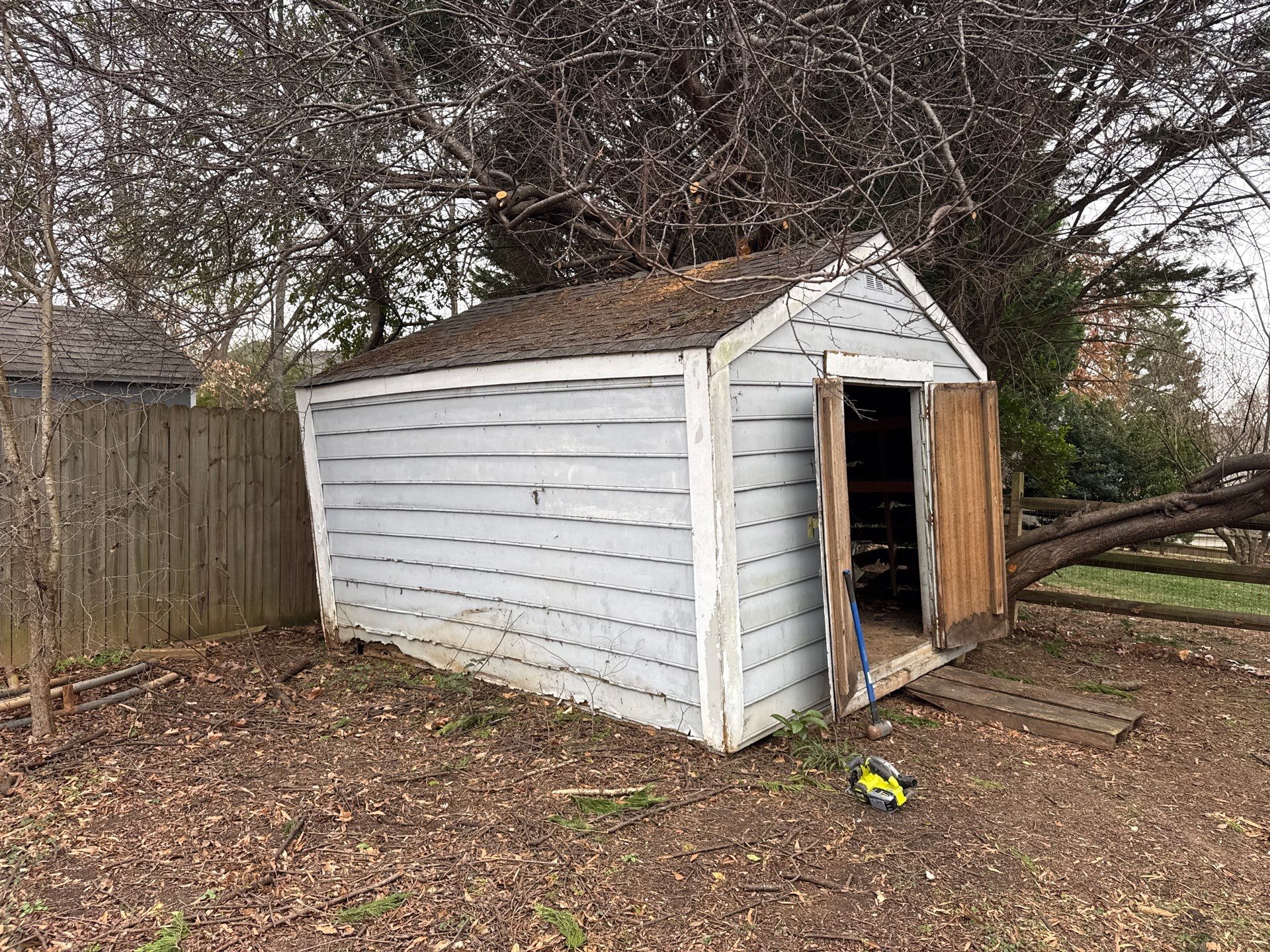 Project in Matthews by Badger Hauling