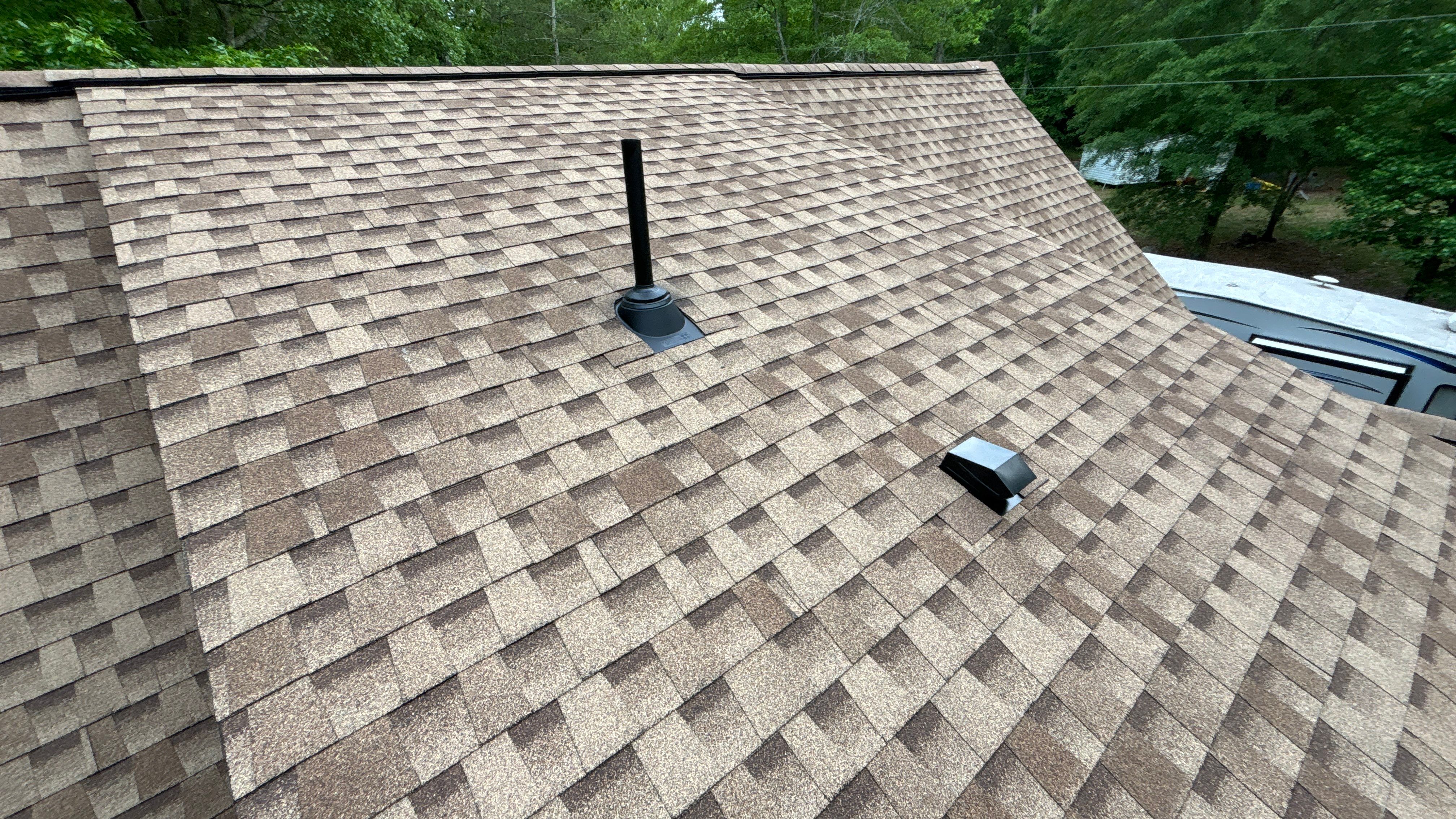 Roof Replacement and cover porch by Deerfield Roofing LLC