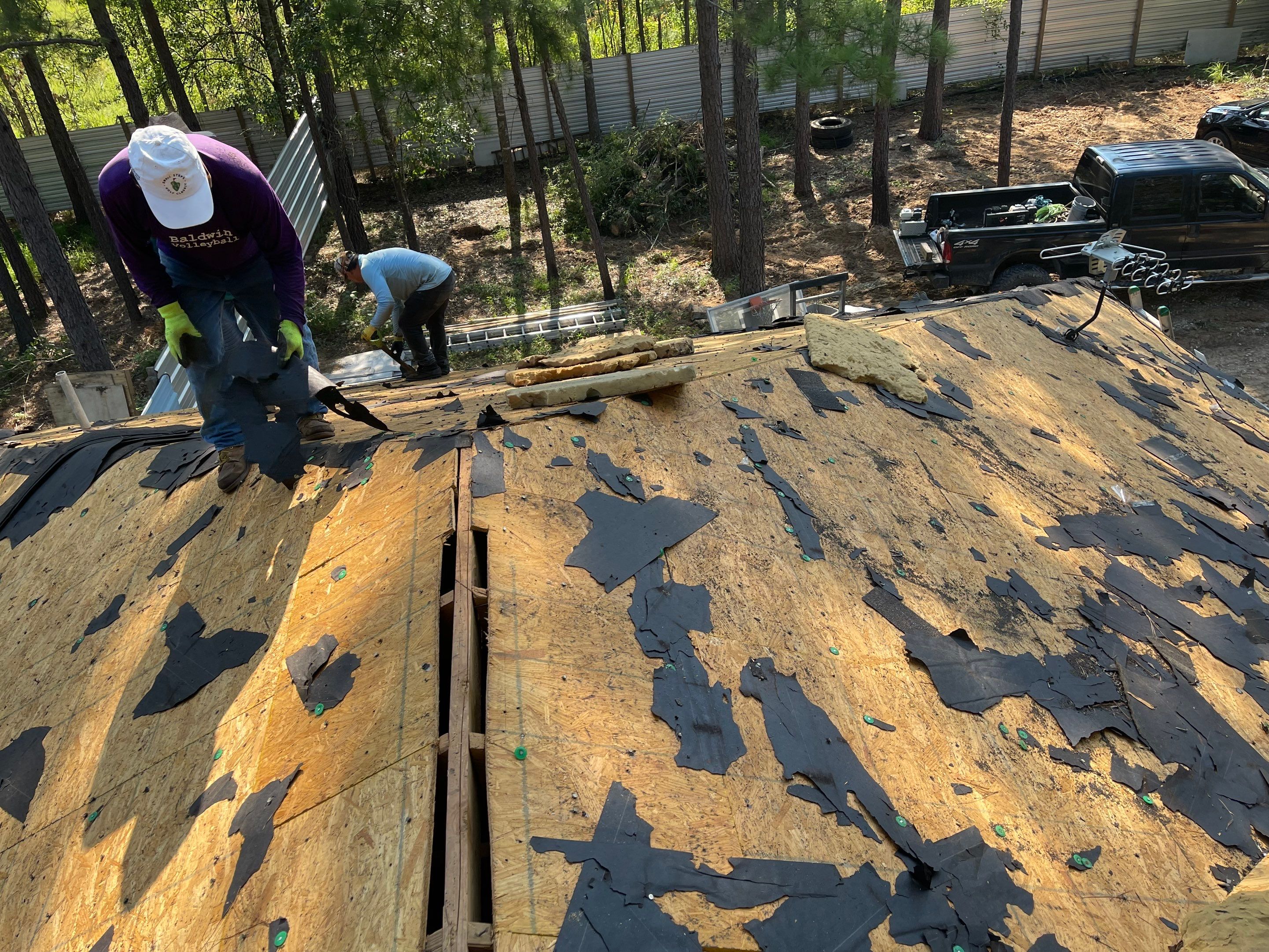 Full Re-Deck & Roof Replacement on Country Home — Cleveland, TX by PL Roofing & SB Roofing, LLC.