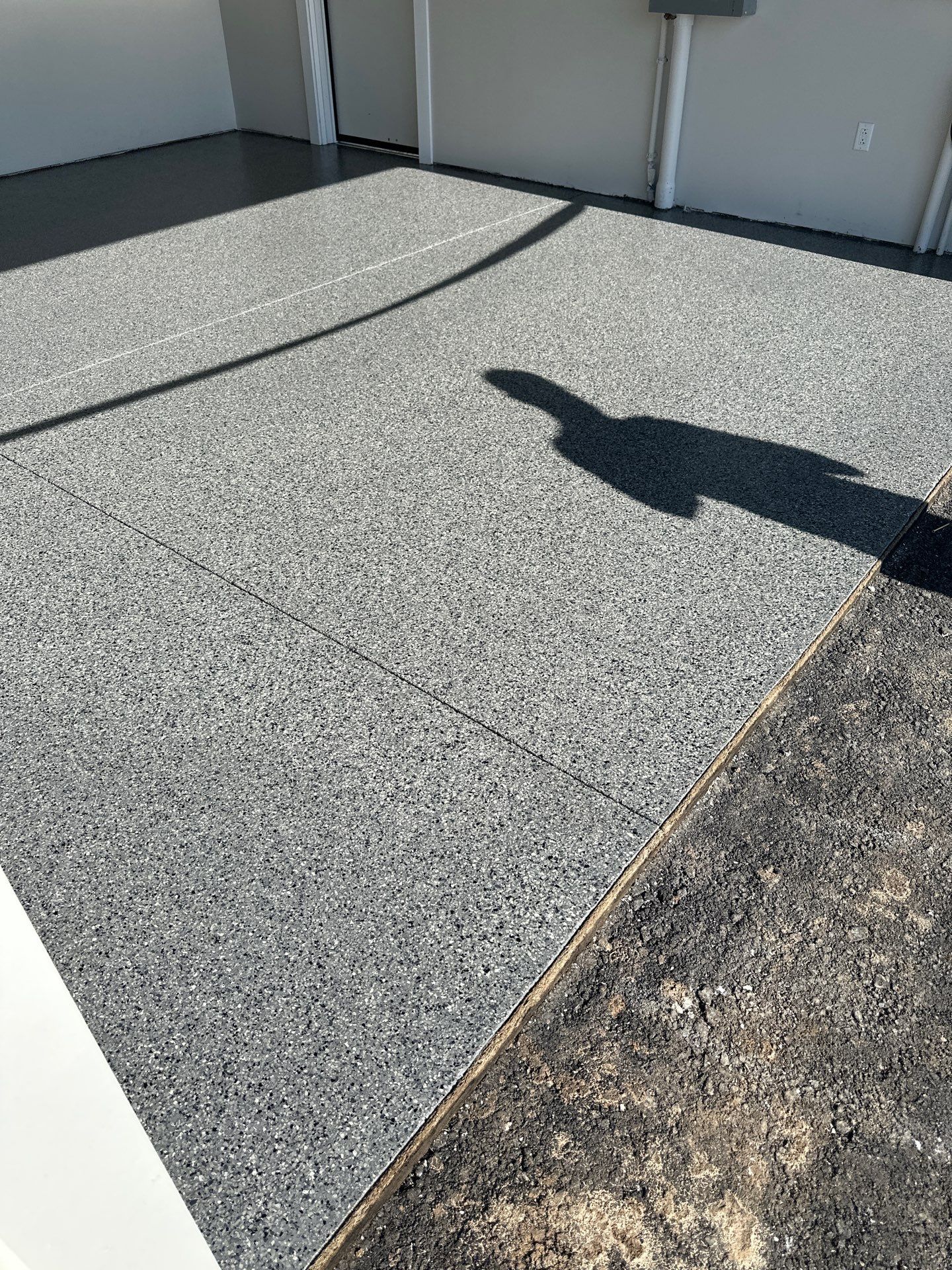 Garage Floor Coating using Nightfall by My Garage Floor Guys