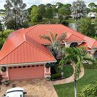 24ga 1" Nail-Strip Terra Cotta  by Total Roofing System The Metal Roof Experts