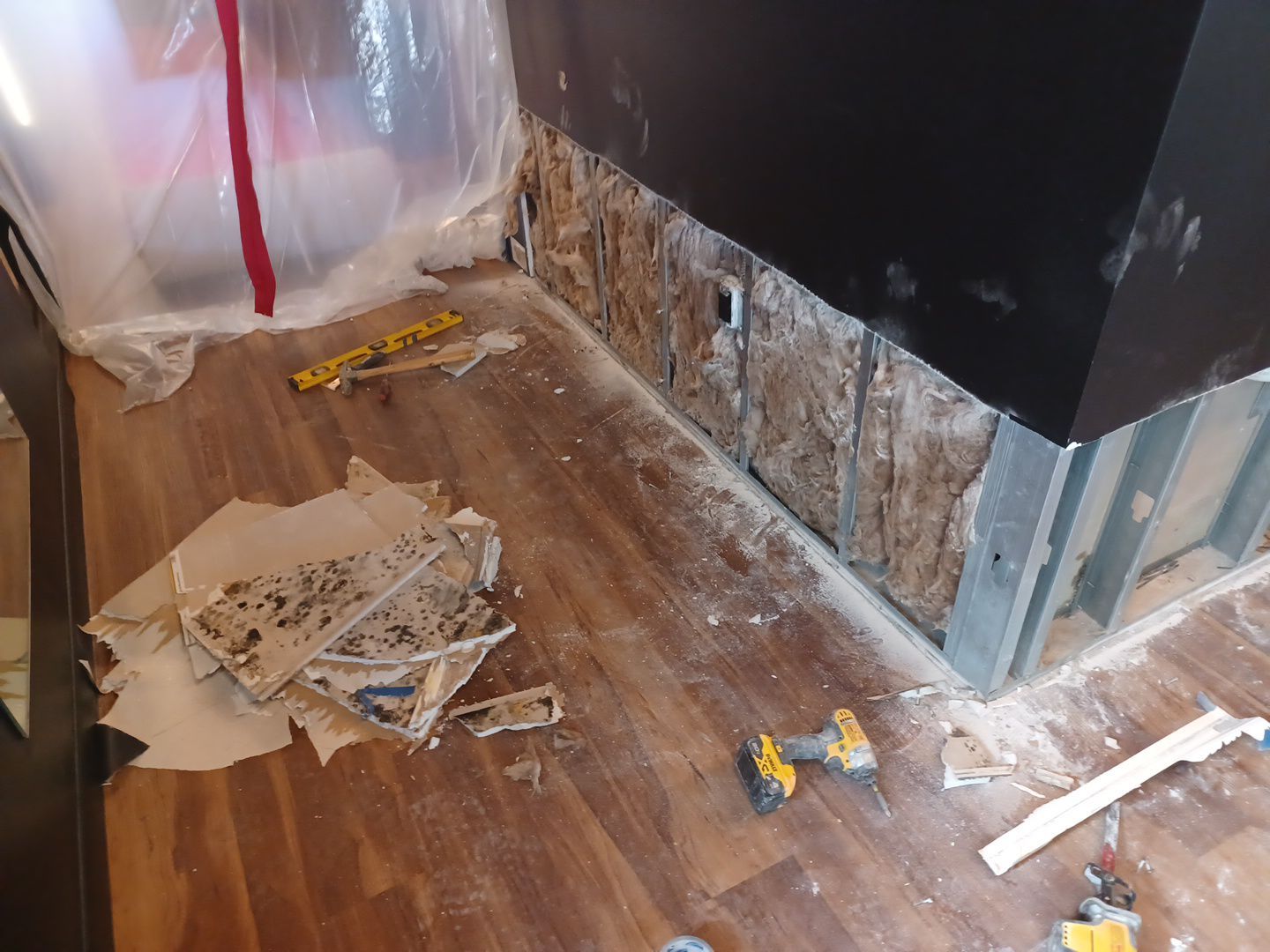 Project in West Bloomfield Township by EzDry Water Mitigation & Property Restoration