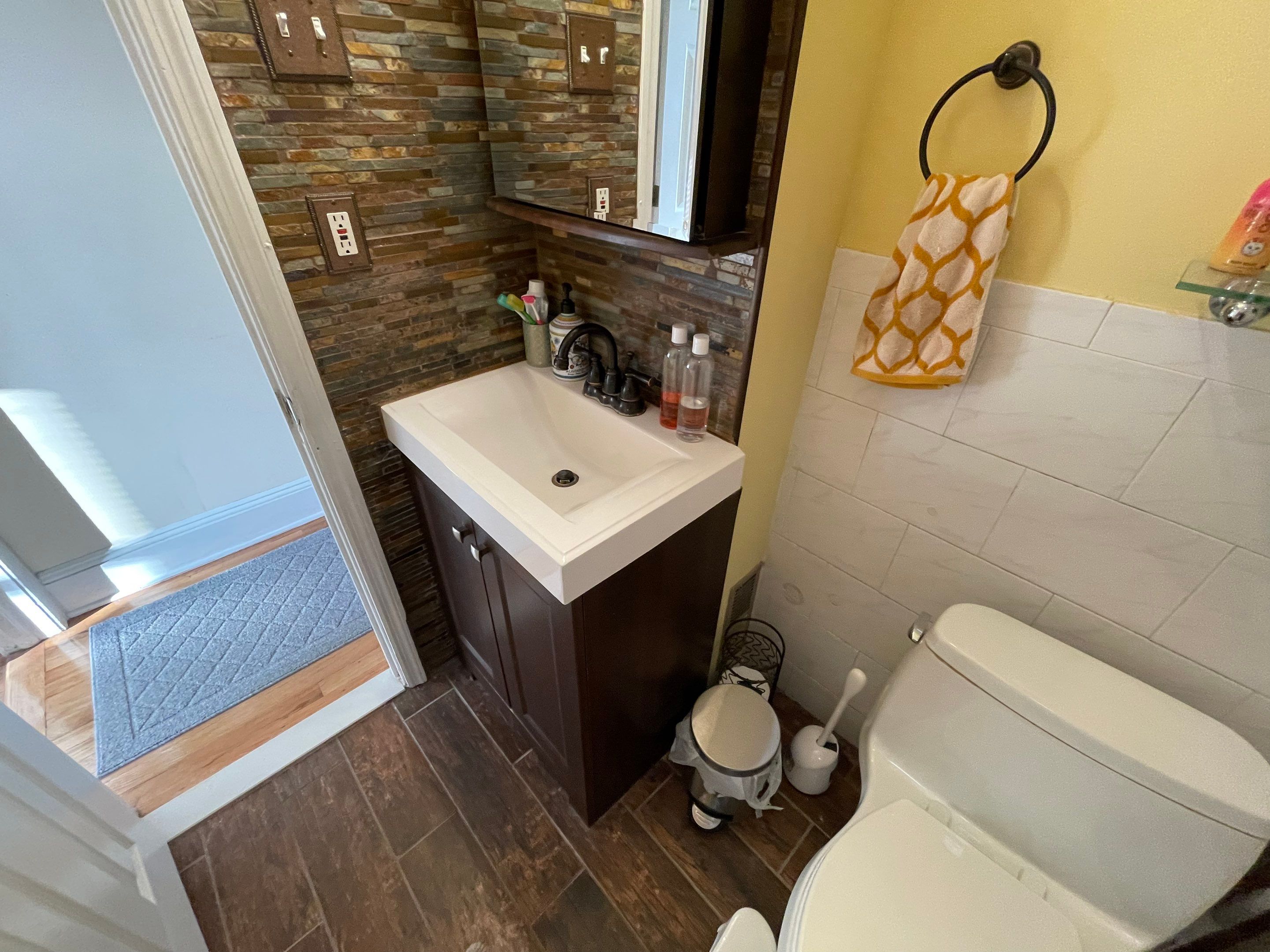 Bathroom Remodel using Tile by Home Concepts Construction