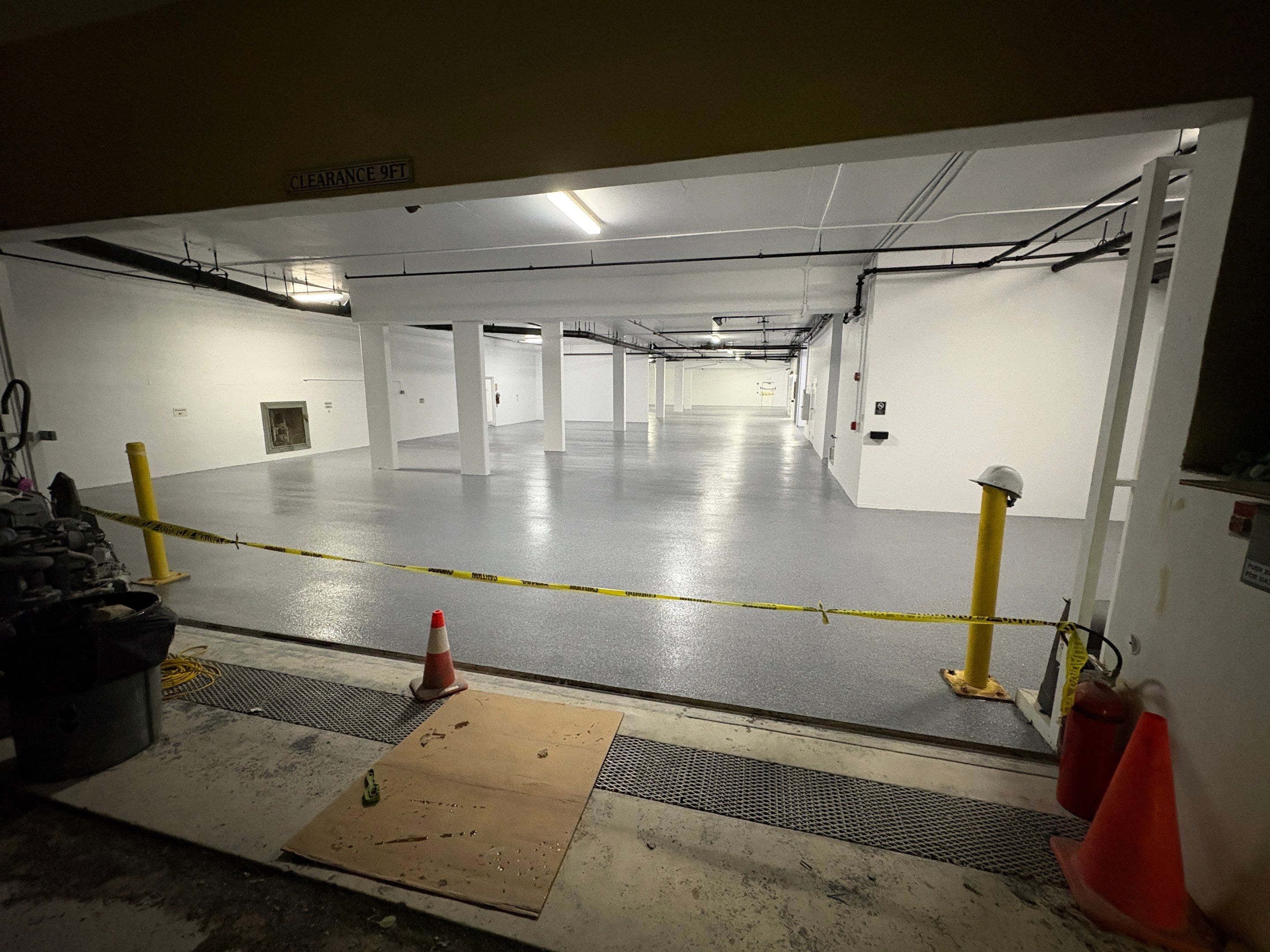 Durable Solid Color Warehouse Floor by Performance Floors & Coating