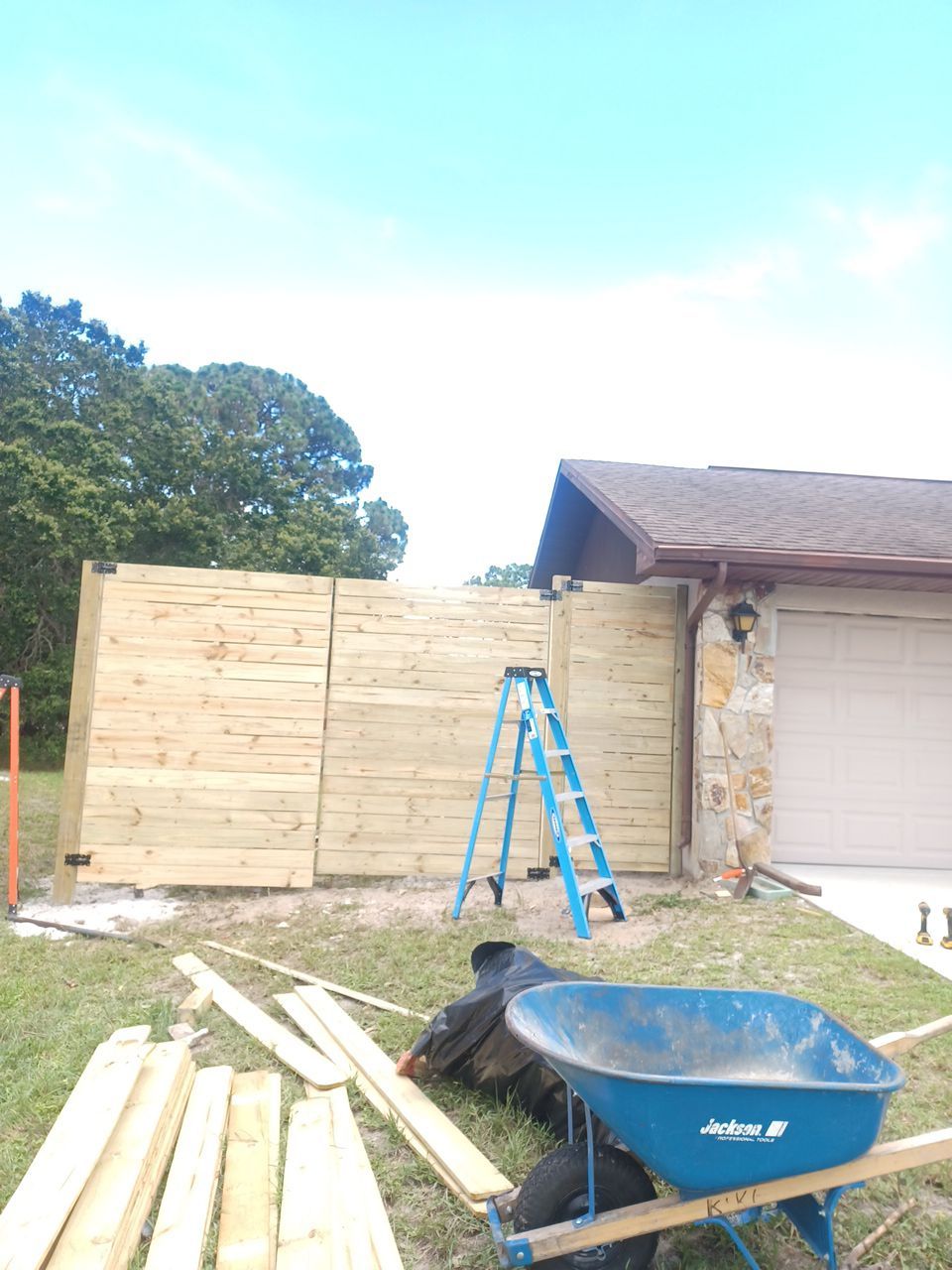 Venice, FL 8ft. Tall  Wood Horizontal Privacy Fence by Asap fence and gates, LLC