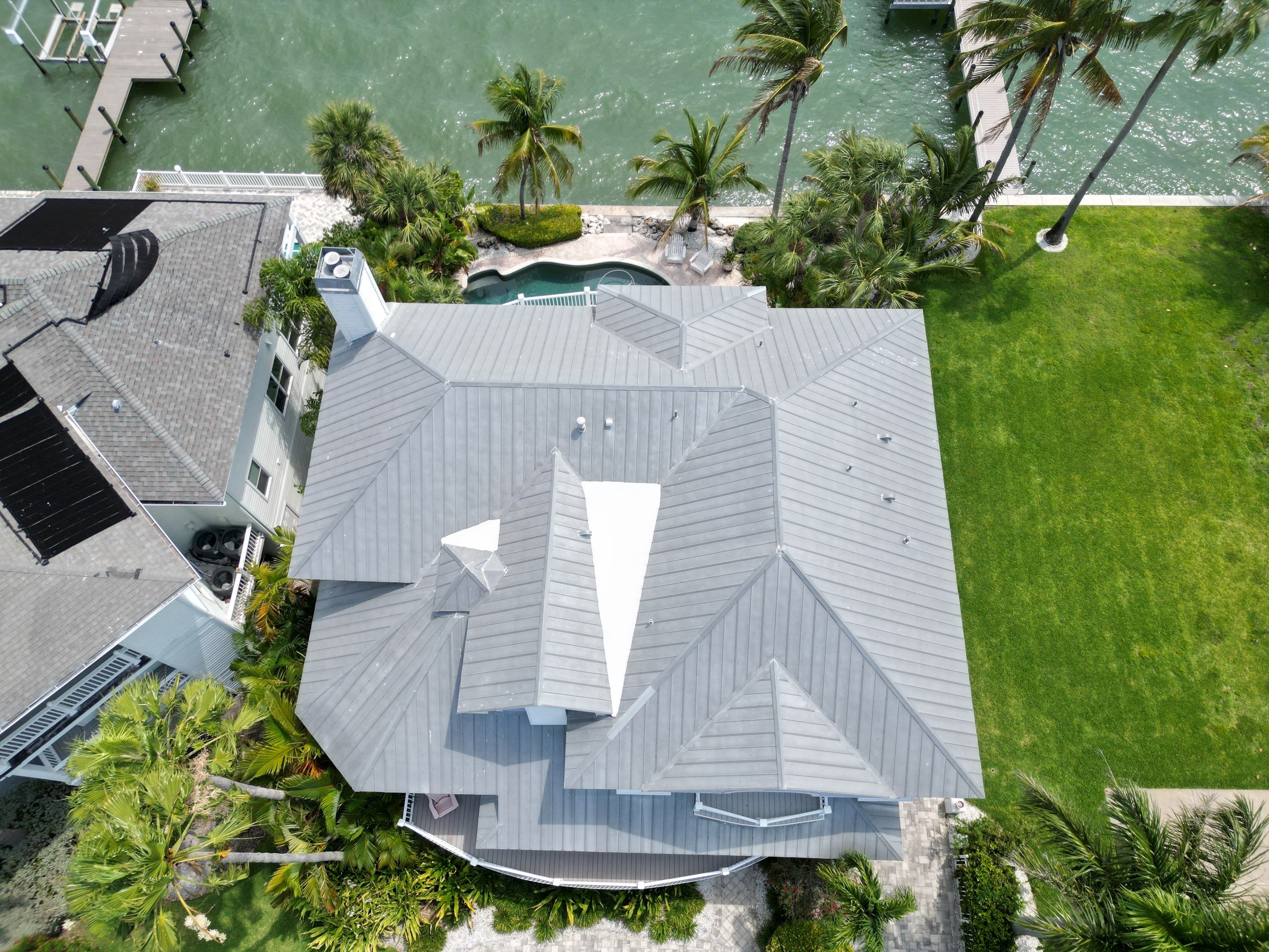 Dove Gray Standing Seam by Reimagine Roofing