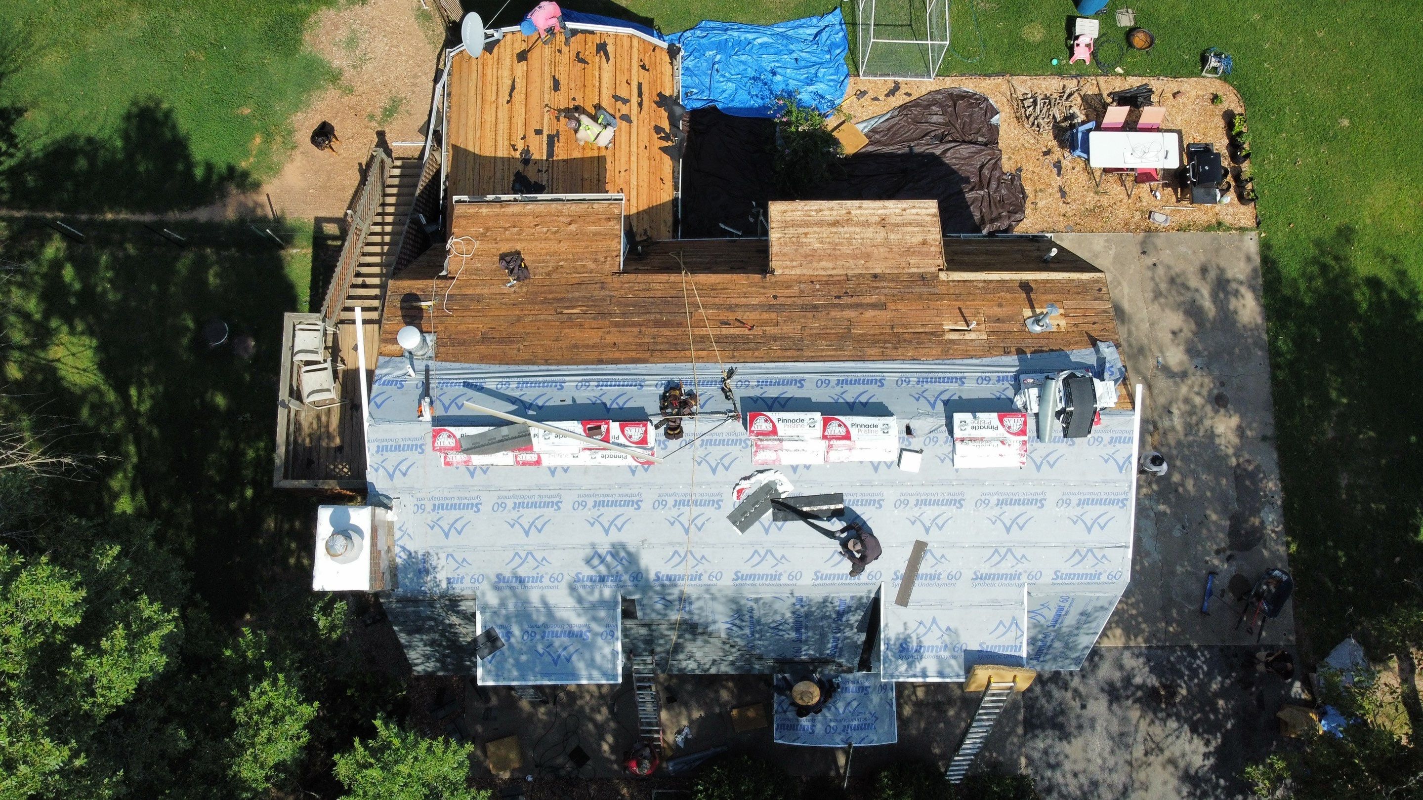 Residential Roofing Install - Atlas Pinnacle Pristine W/ Scotchguard - Color Coastal Granite  by Titan Commercial & Residential Roofing 