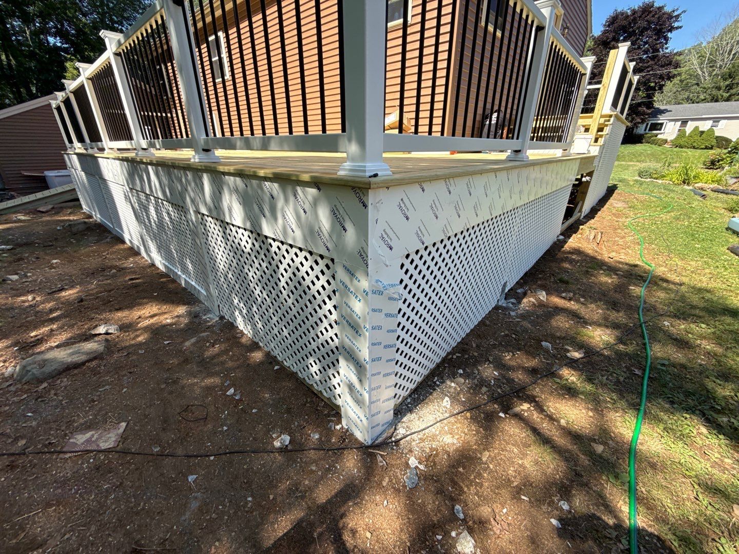 Custom Pressure-Treated Deck and Accessible Ramp Installation in York by Sensible Home Solutions