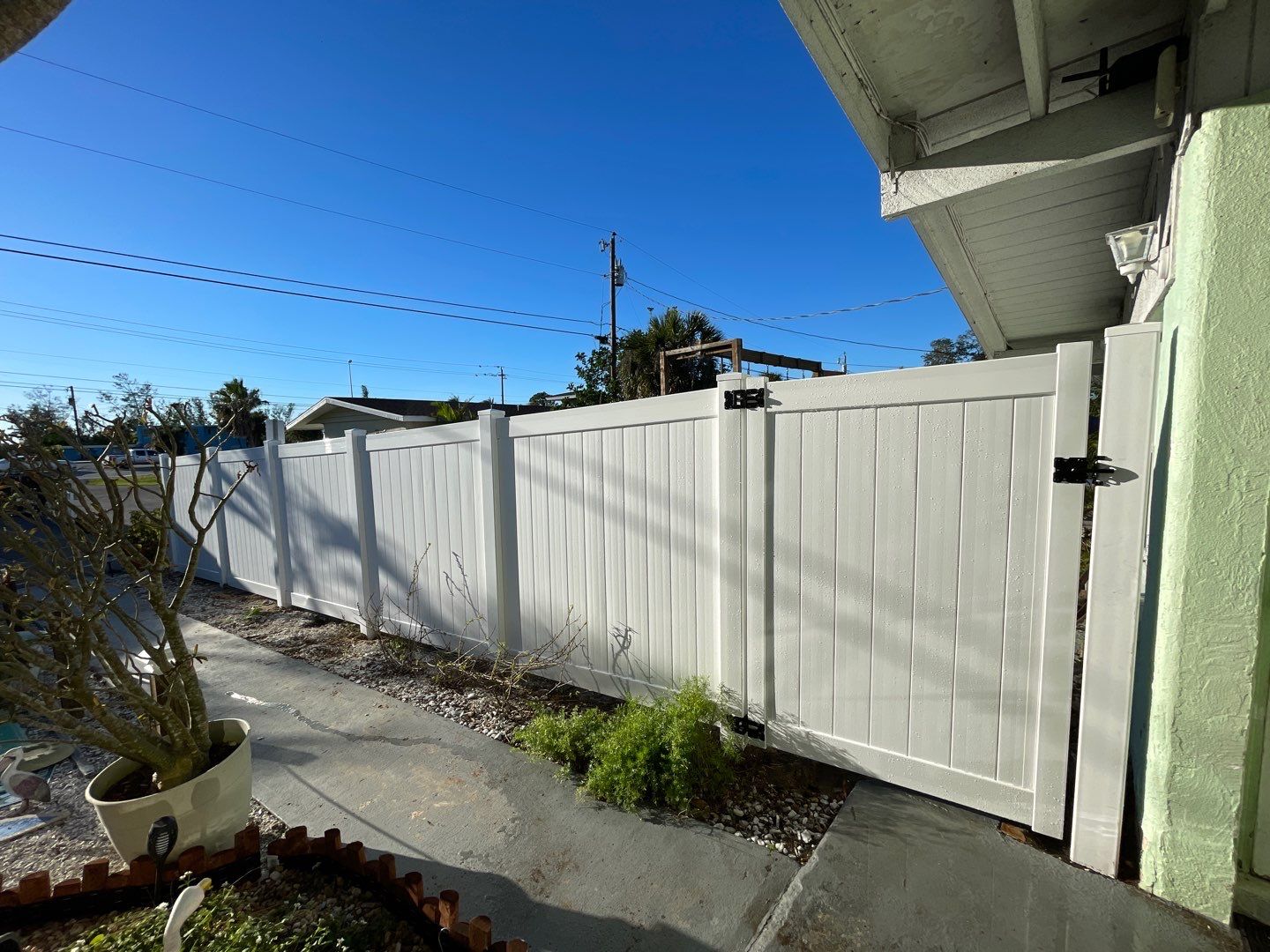 Vinyl Fence Installation using Vinyl Privacy Fence  by Asap fence and gates, LLC