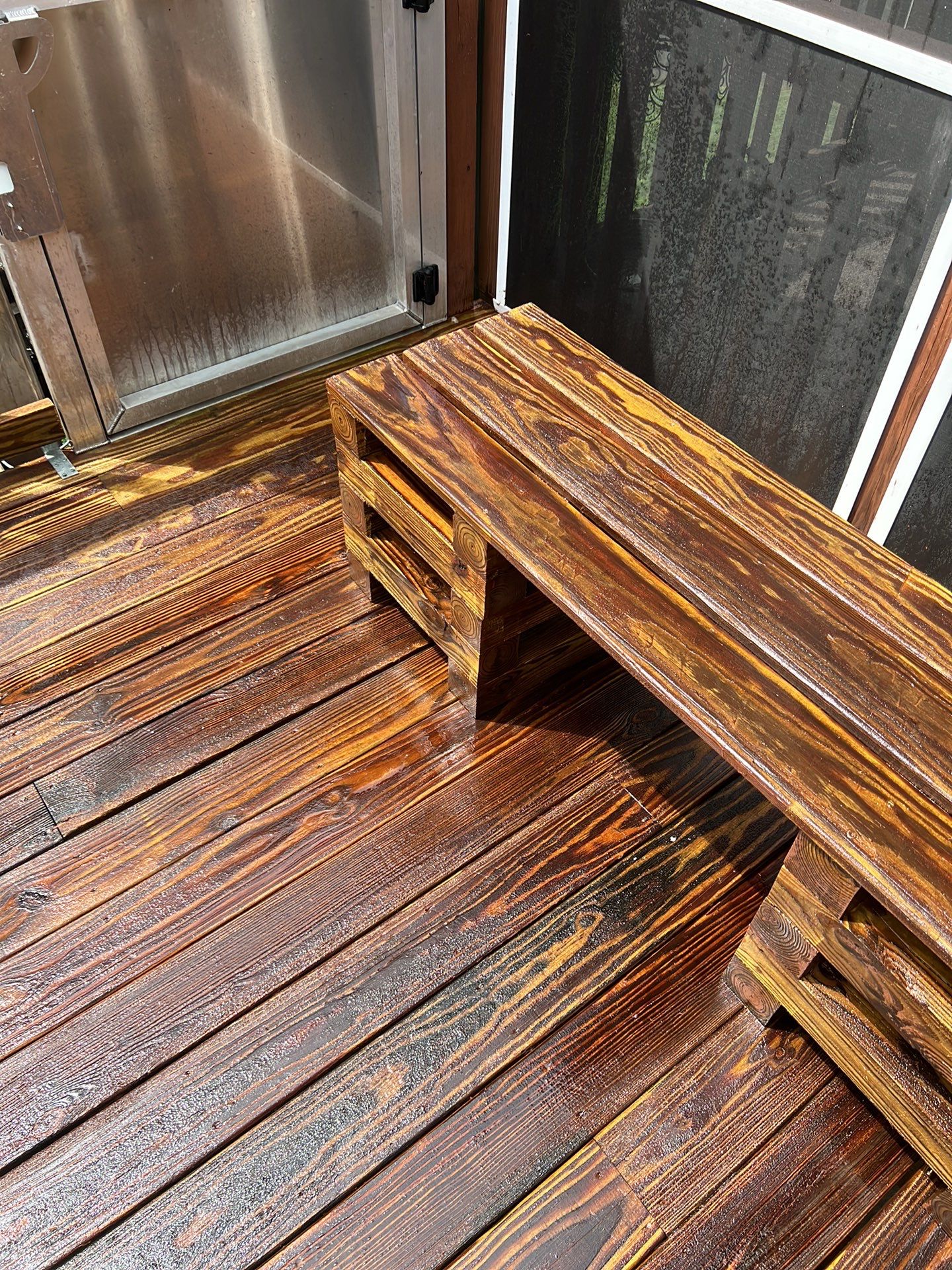 Weathered Deck using Wood Sealant by DuraSeal