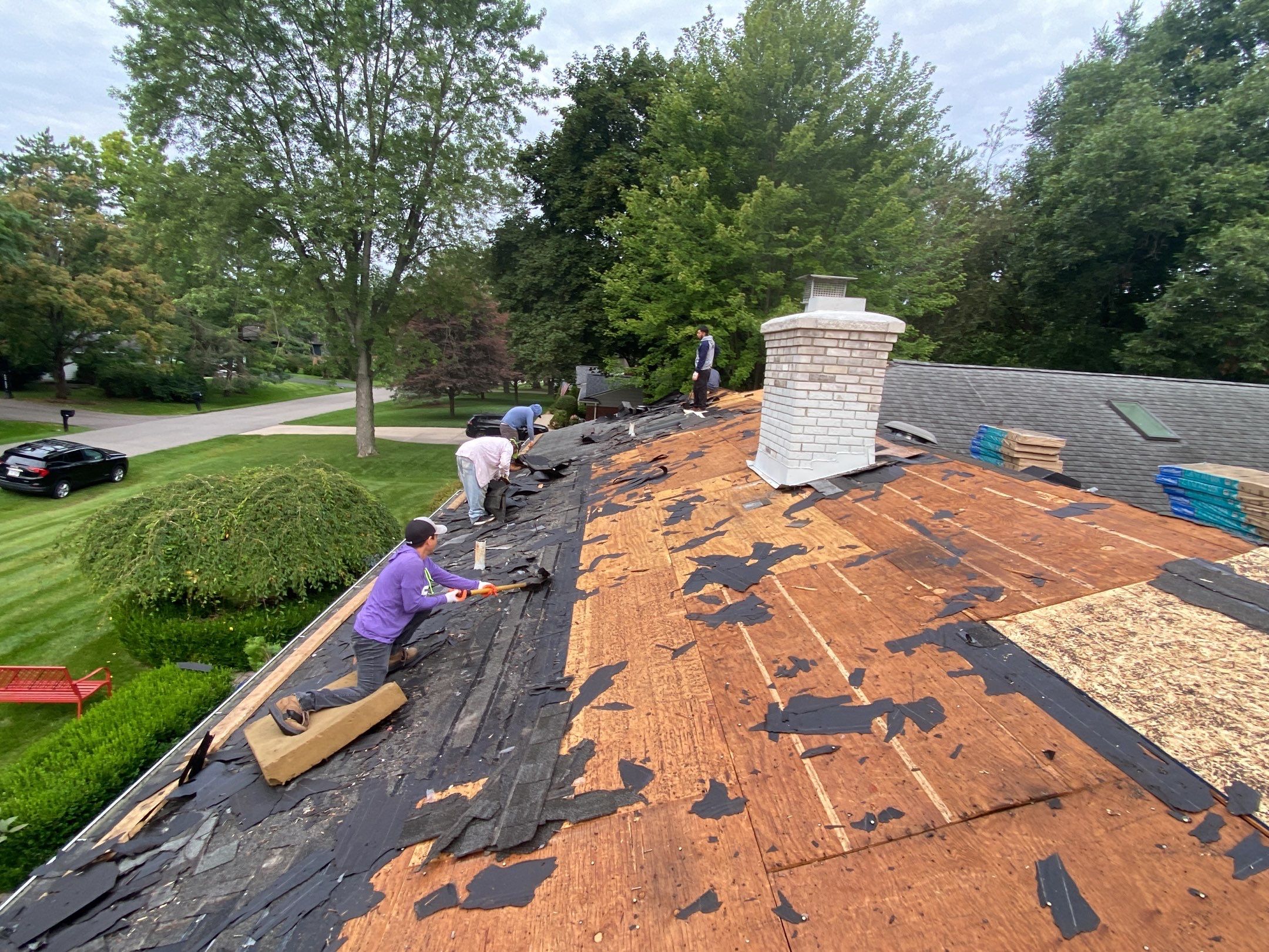 Roof Replacement using CertainTeed Landmark by 180 Contractors