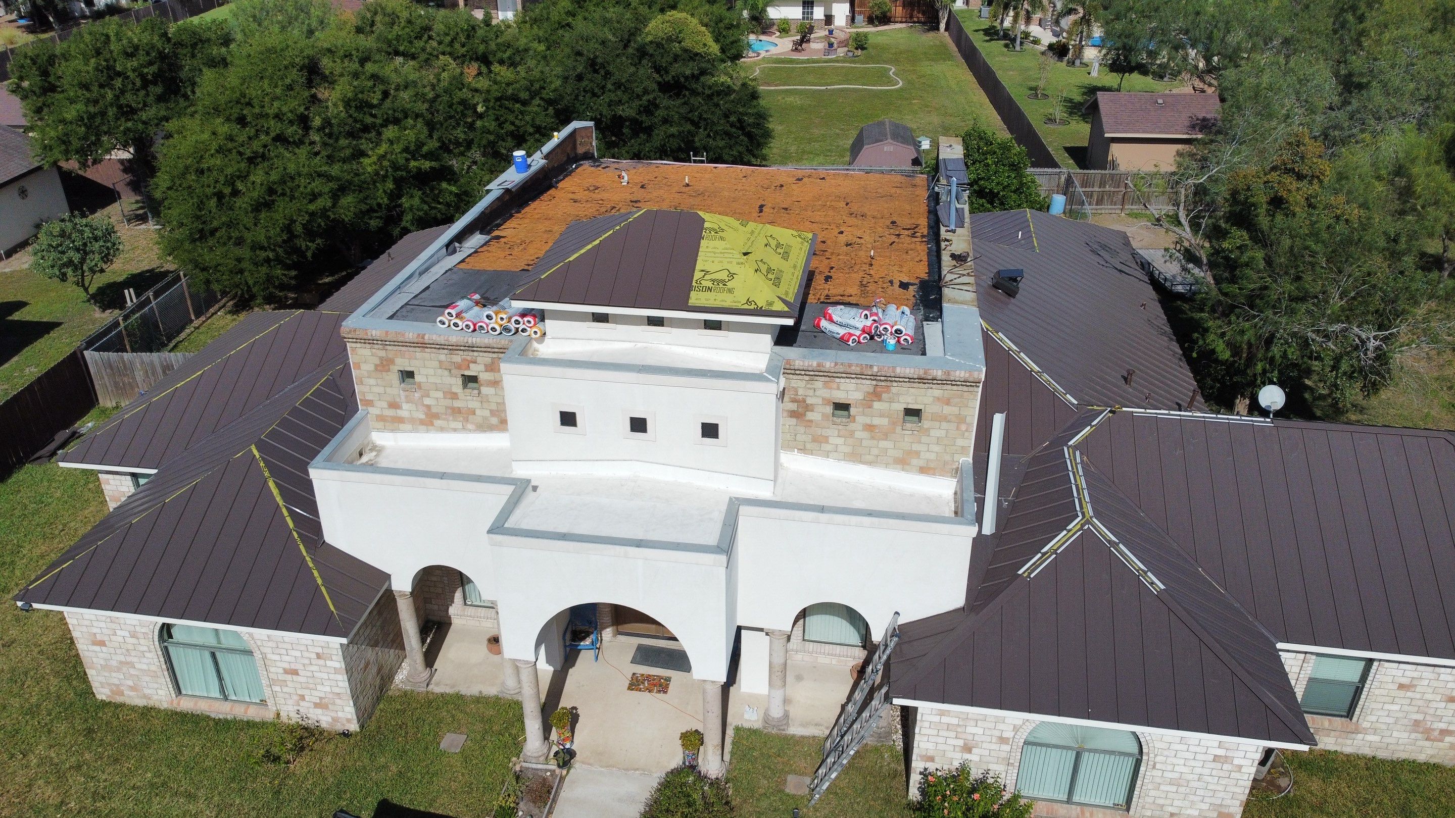 Standing Seam Roof by Bison Roofing  
