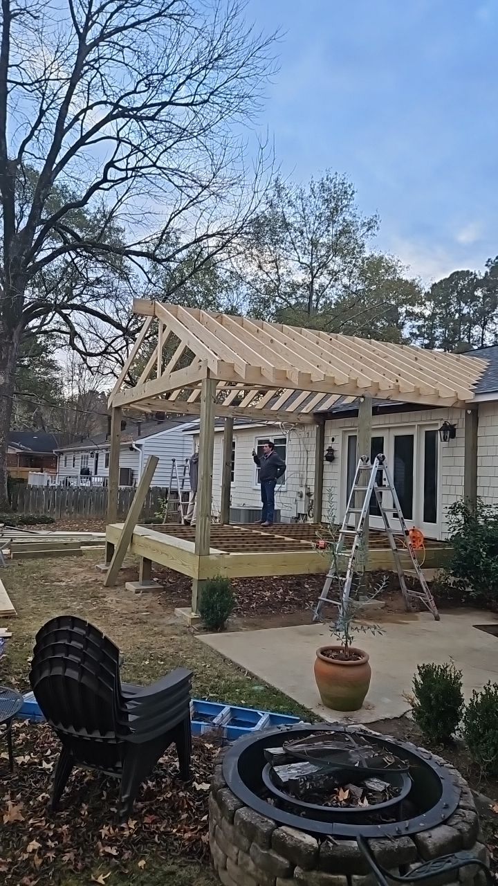 Crestline - Porch by Pillar and Pine