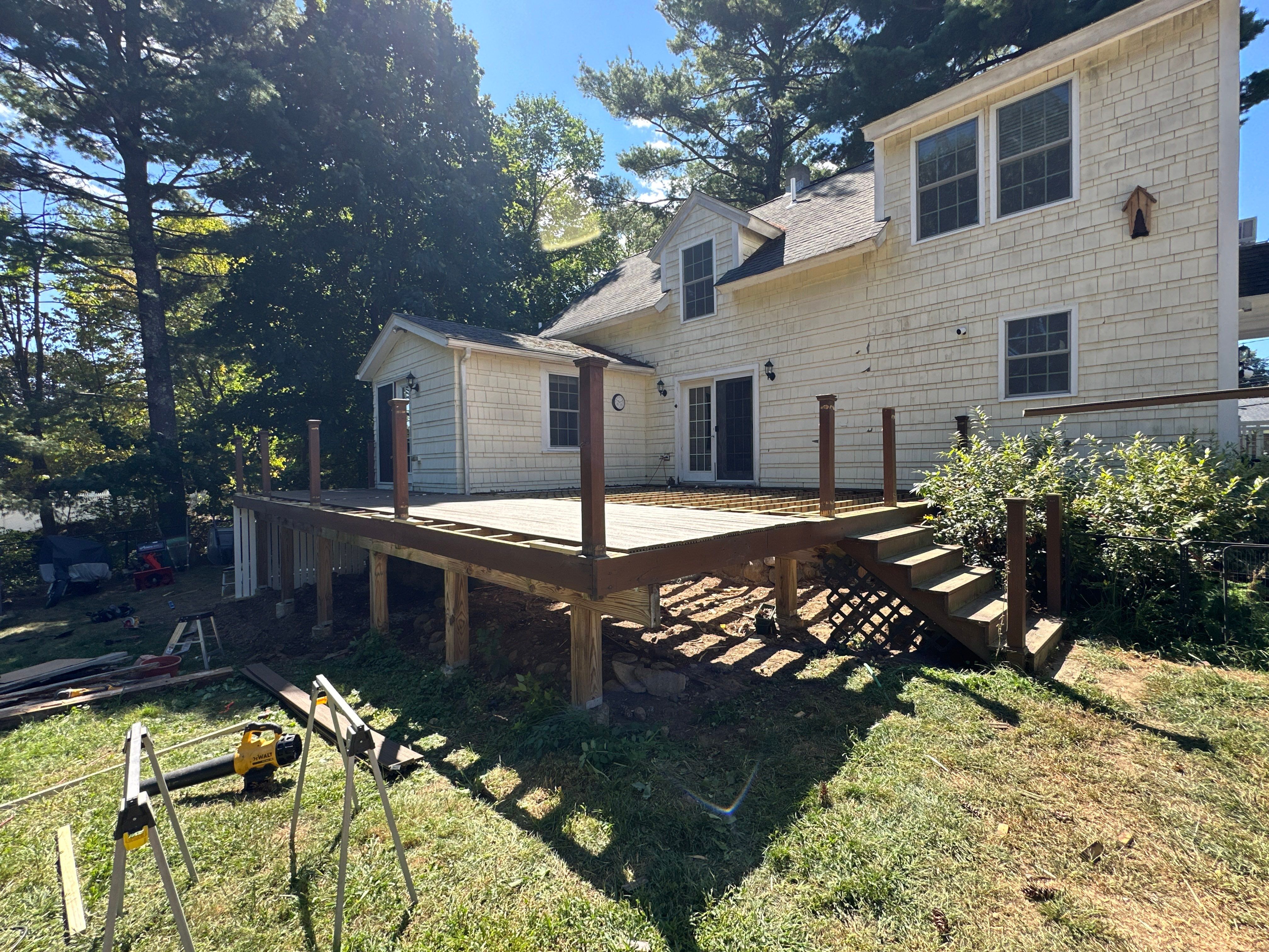 Deck Refacing (Resurfacing) Project by UBrothers Construction