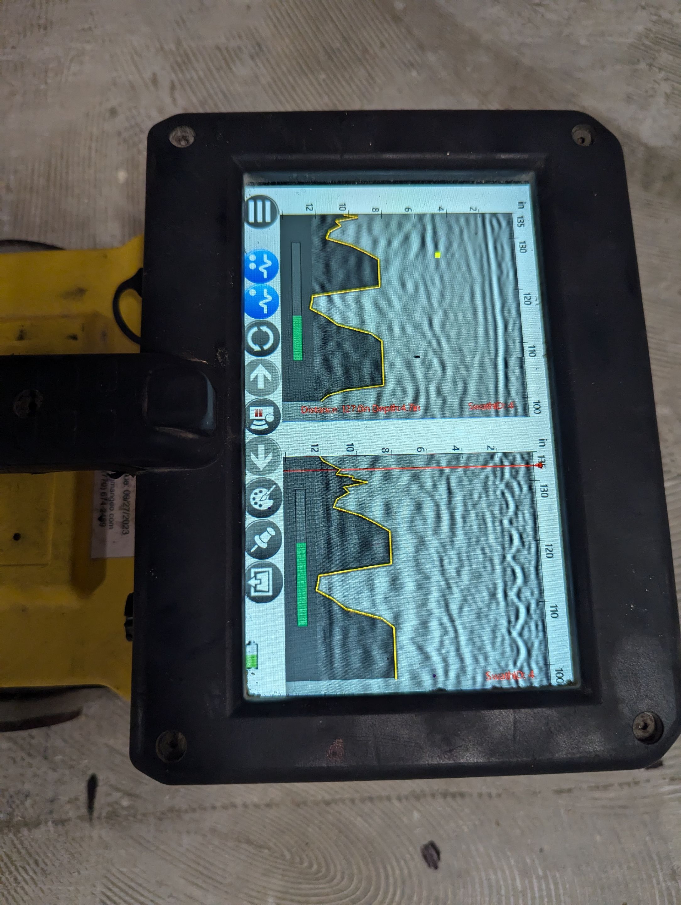 Slab Scan for Electrical Ducts by Alsip Locating Service, LLC