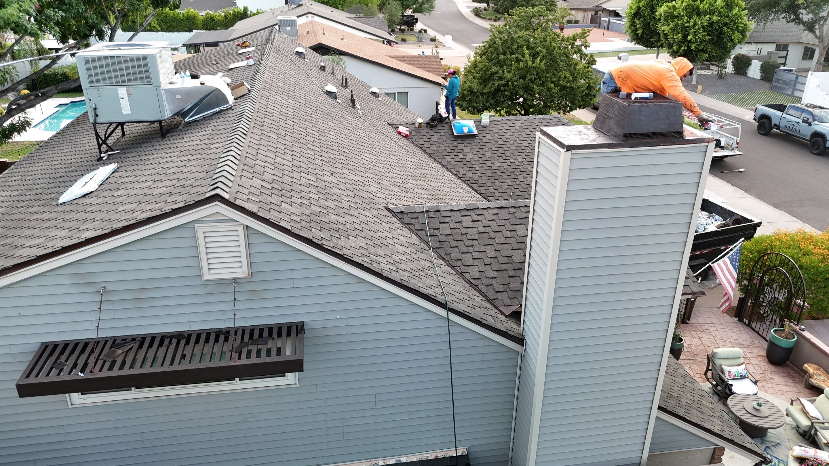 Project in Scottsdale, AZ by Saint Roofing