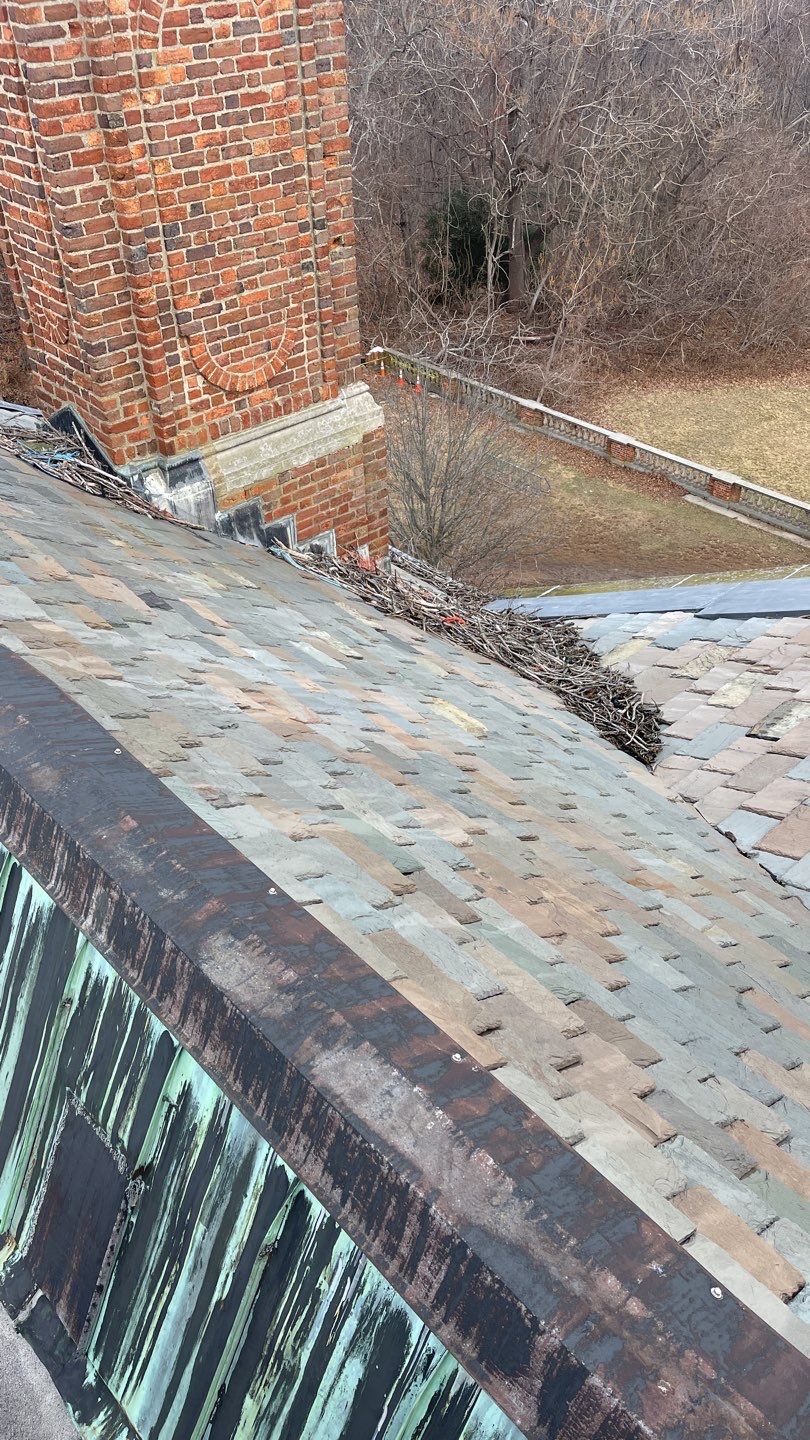 Caumsett Mansion by Above All Gutters 