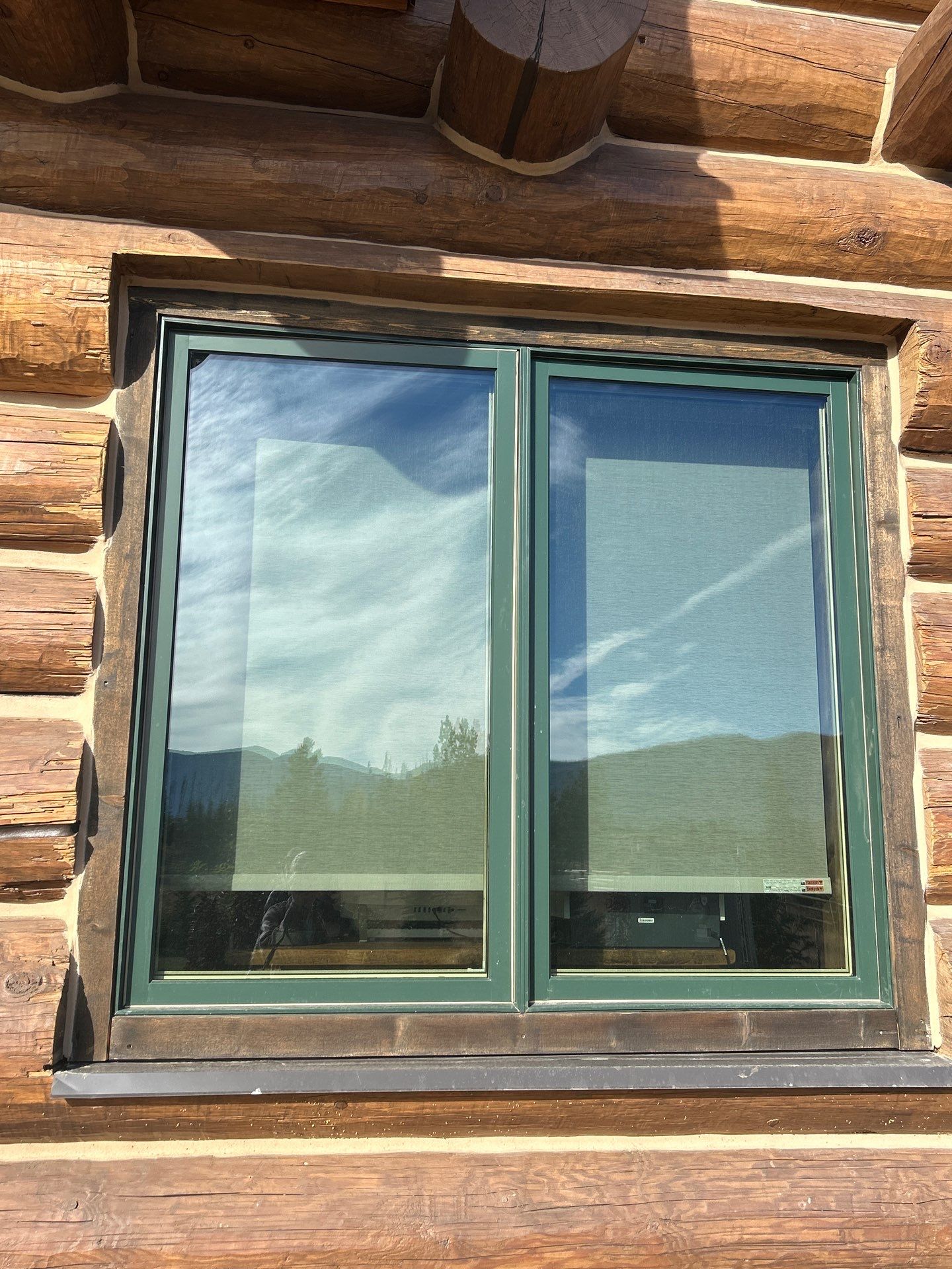 Window Washing Using Ninja Scrubbers by Wheatley Creek Services