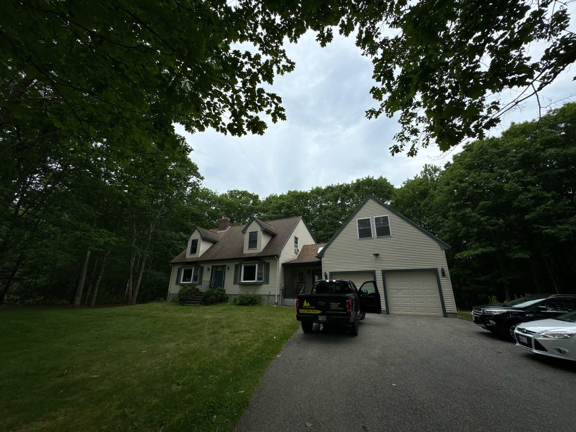 Roof Done in Kennebunk, ME by Tall pine roofing