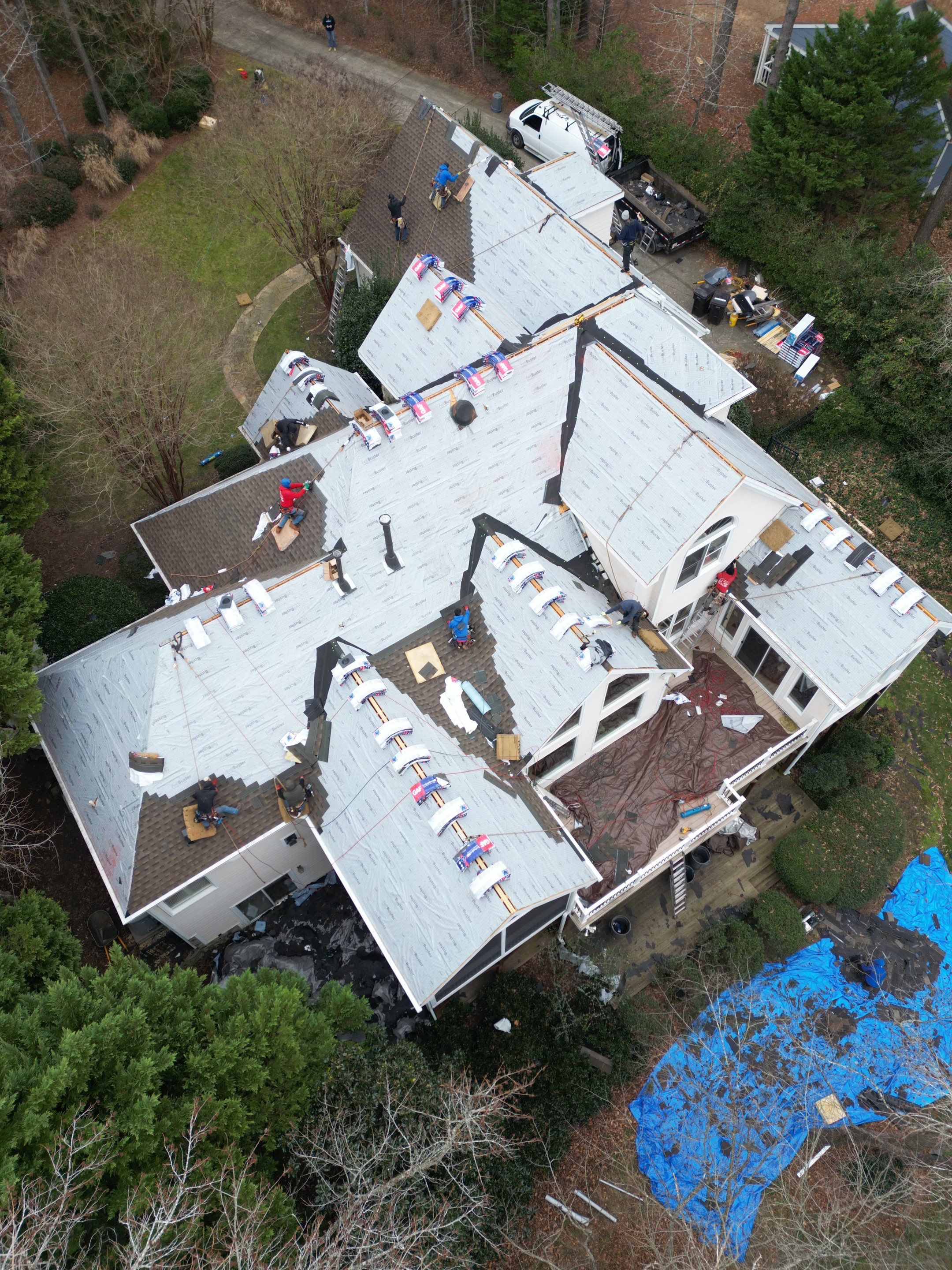 Roof Replacement - GAF Timberline Ultra HDZ Barkwood  by Pro Performance Roofing