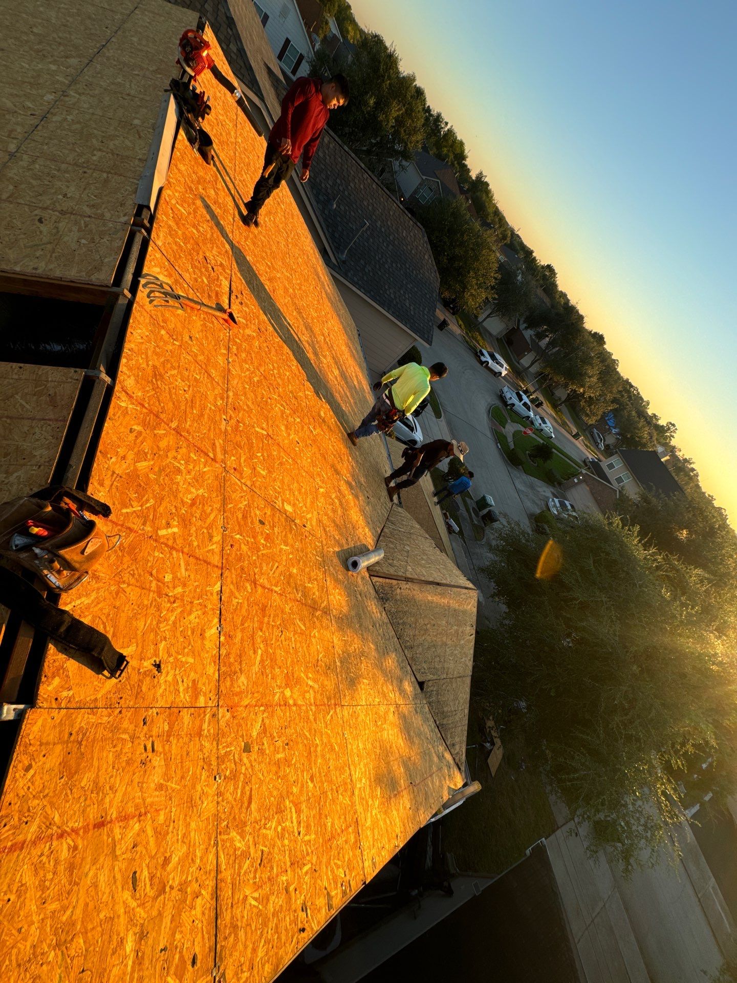 Residential Roofing Installation using Owen's Corning Duration (Lifetime) Shingles by Roof Repair Company