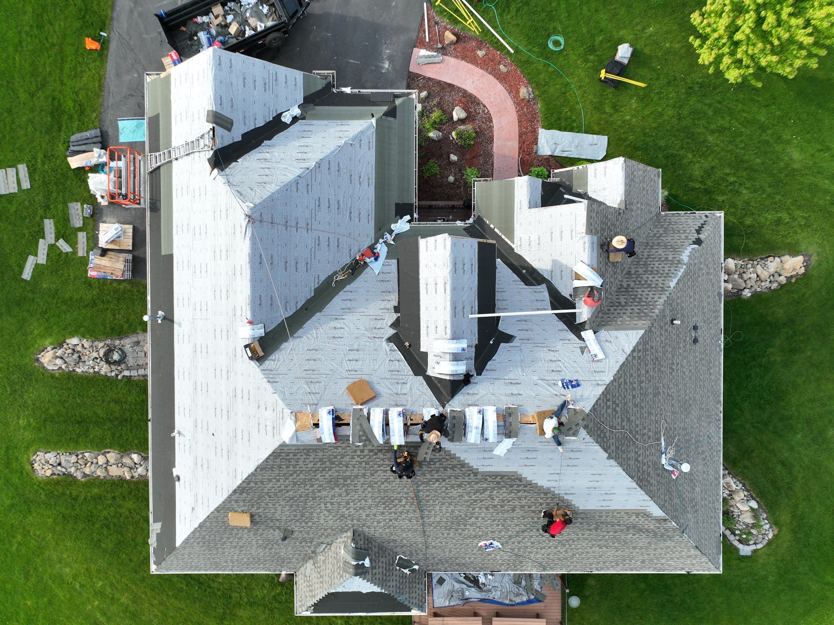 GAF Timberline HDZ - Weathered Wood by Montana Roofing Solutions