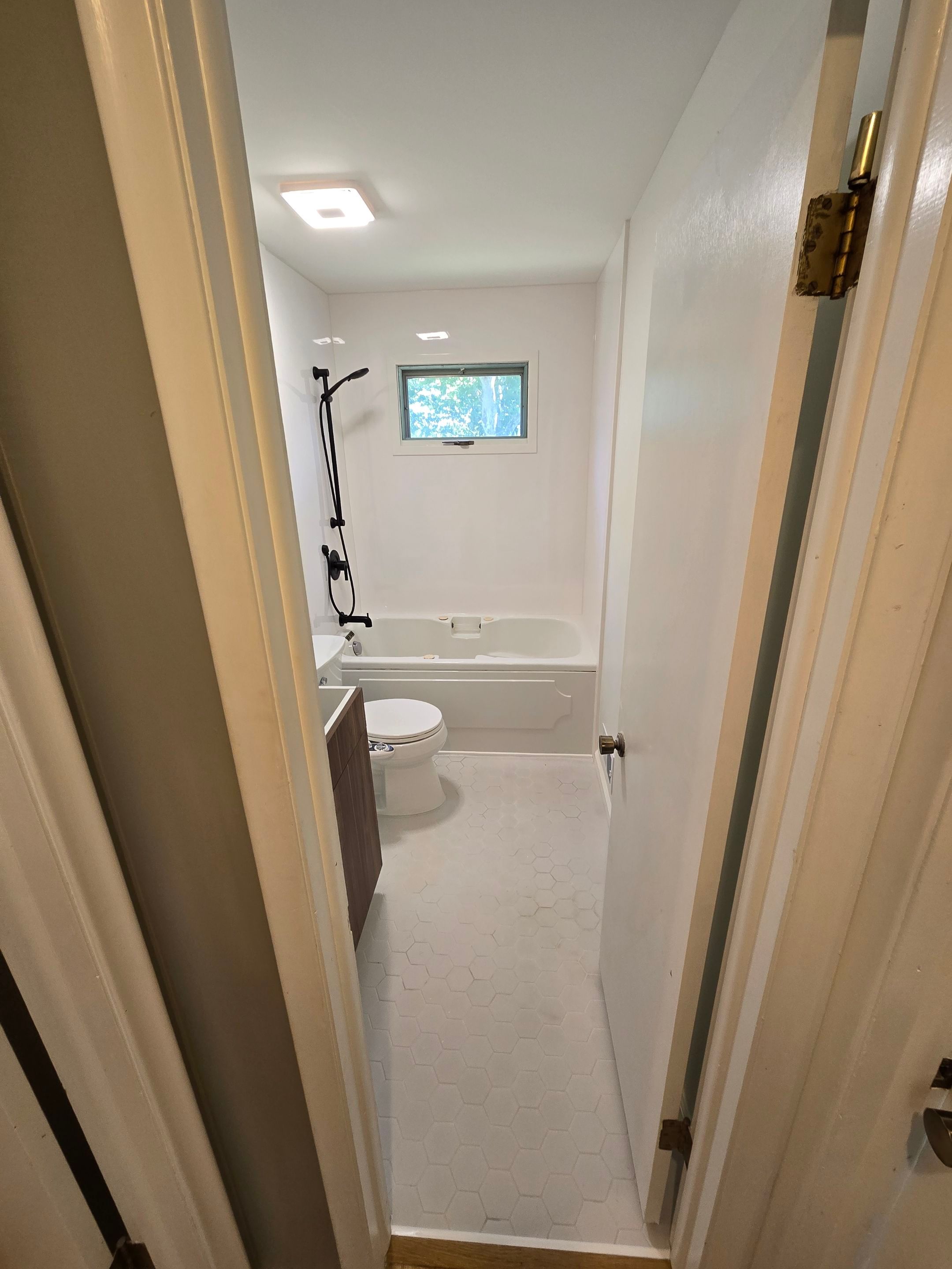 Bathroom Remodel using Onyx by The Shower Company