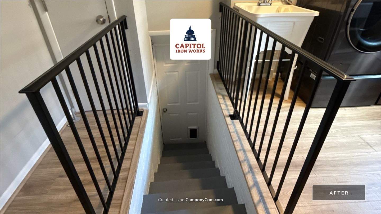 Code-Compliant Interior Railing Upgrade & Replacement by Capitol Iron Works