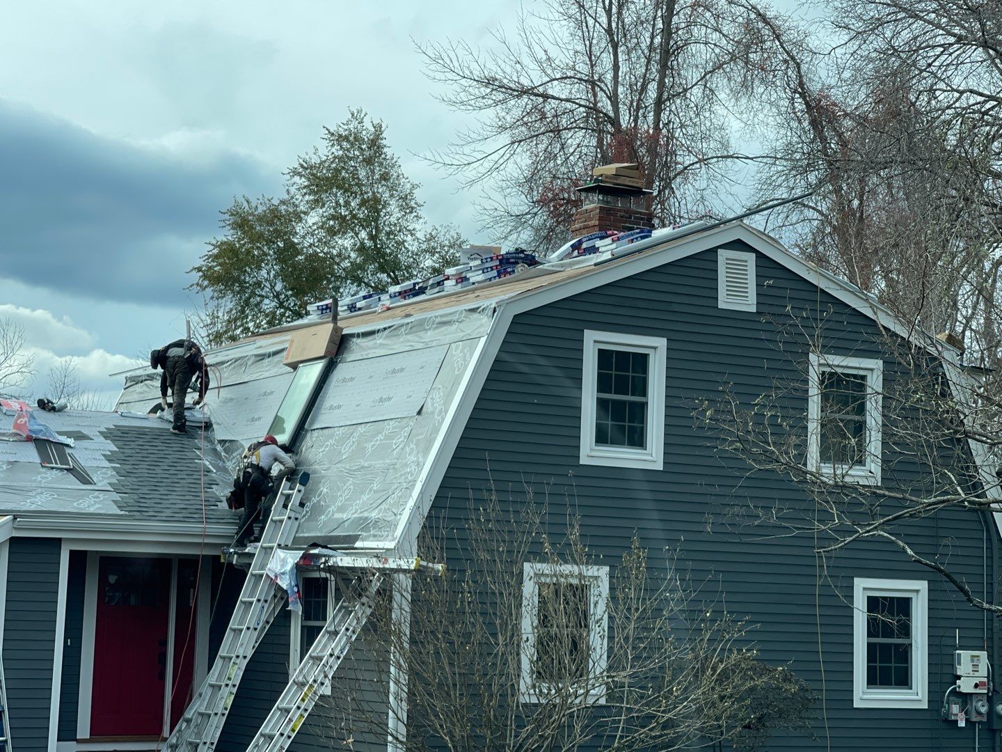 Residential Roofing Installation using GAF Timberline HDZ by Sensible Home Solutions