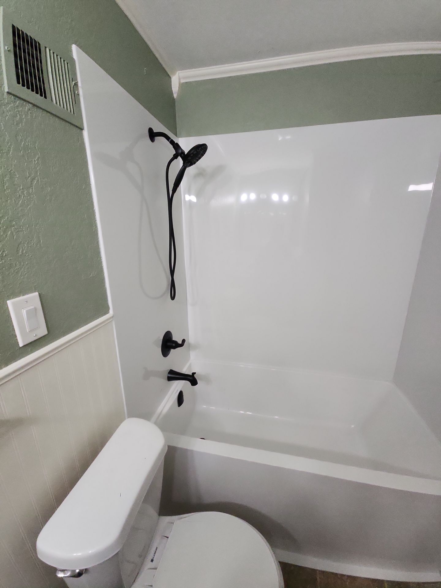 Bathroom Remodel using Bathtub by The Shower Company