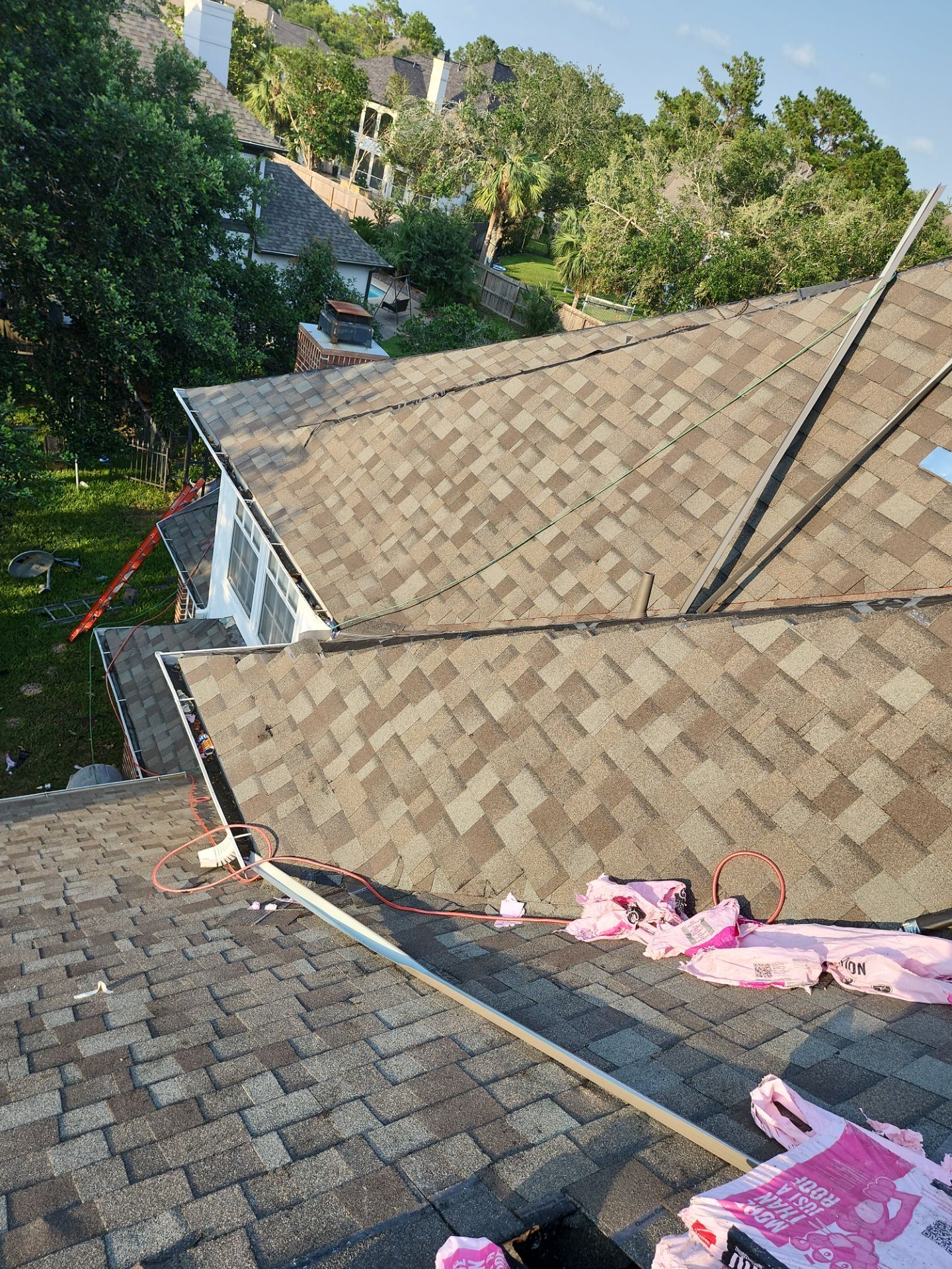 Residential Roofing Repair using Owen's Corning Duration (Lifetime) Shingles by Roof Repair Company