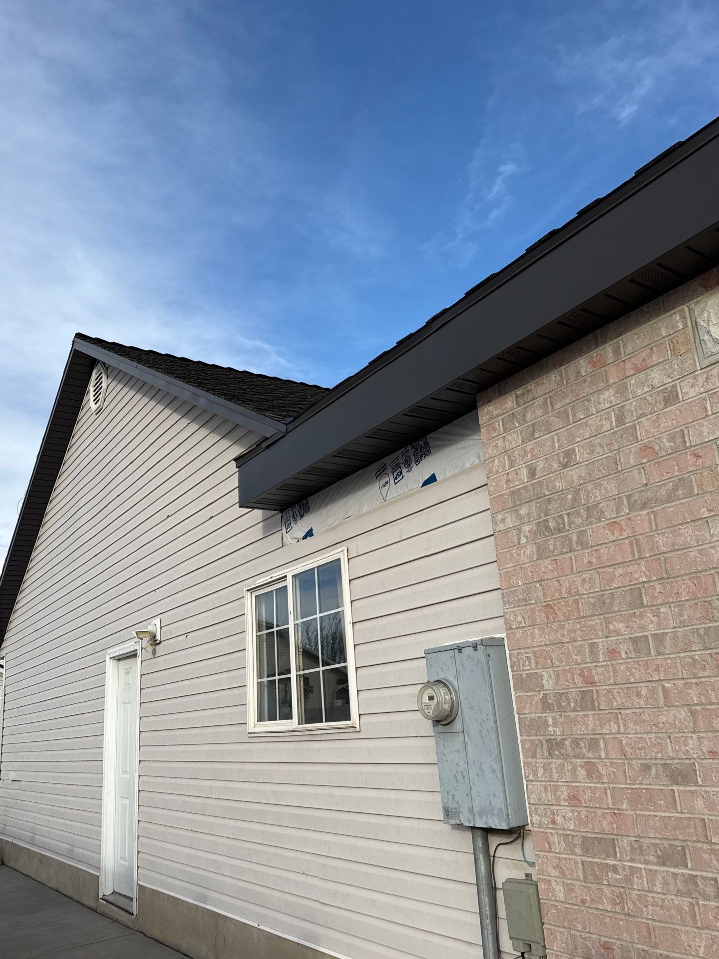 Project in Orem by Master Rain Gutters.
