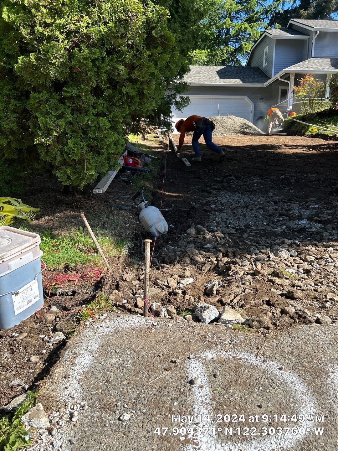 Debbie | Concrete Driveway by Jireh Asphalt & Concrete Inc 