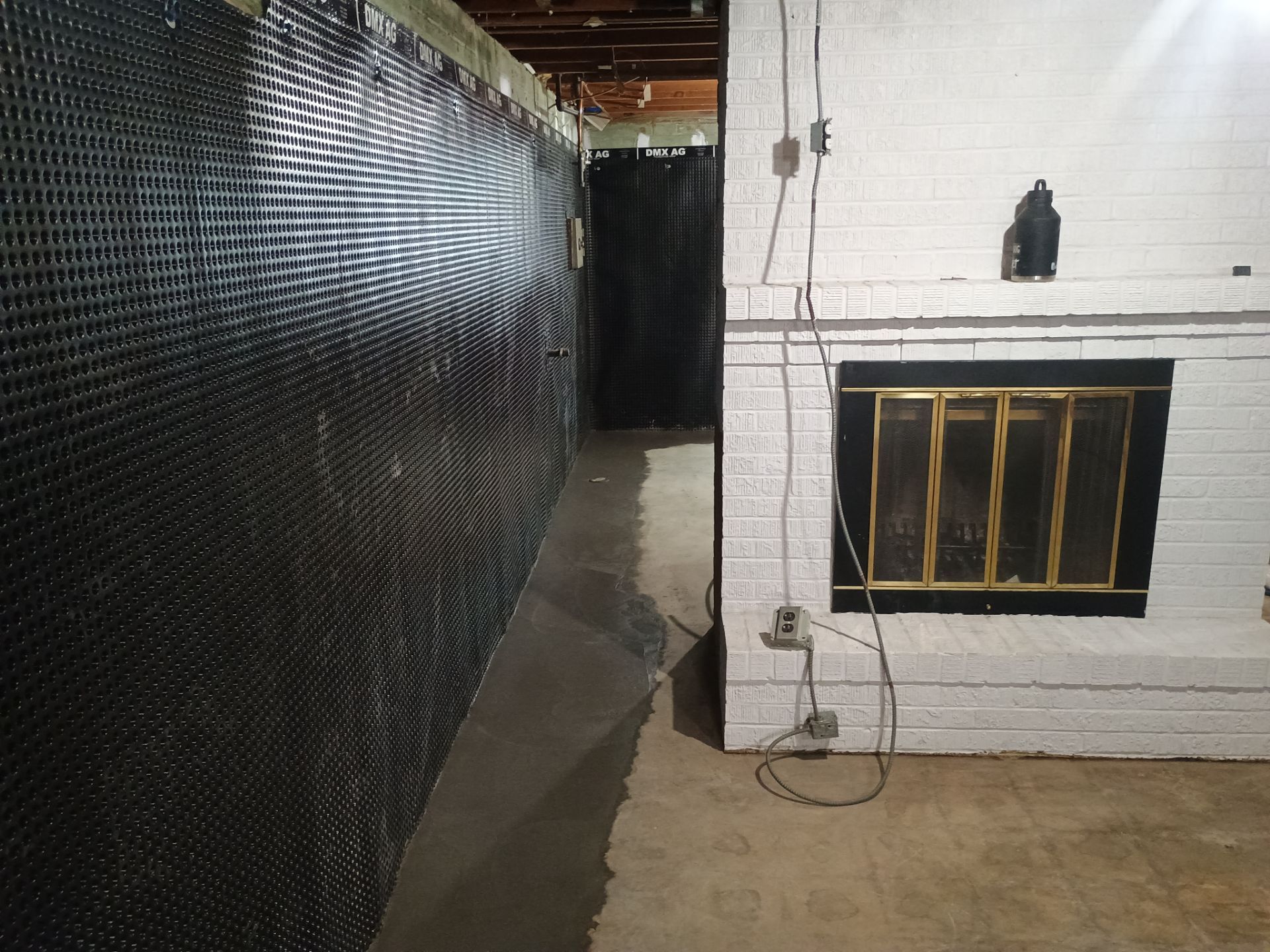 Interior Drain Tile & Wall Drainage in Southwest Minneapolis by Waterproofing Northeast