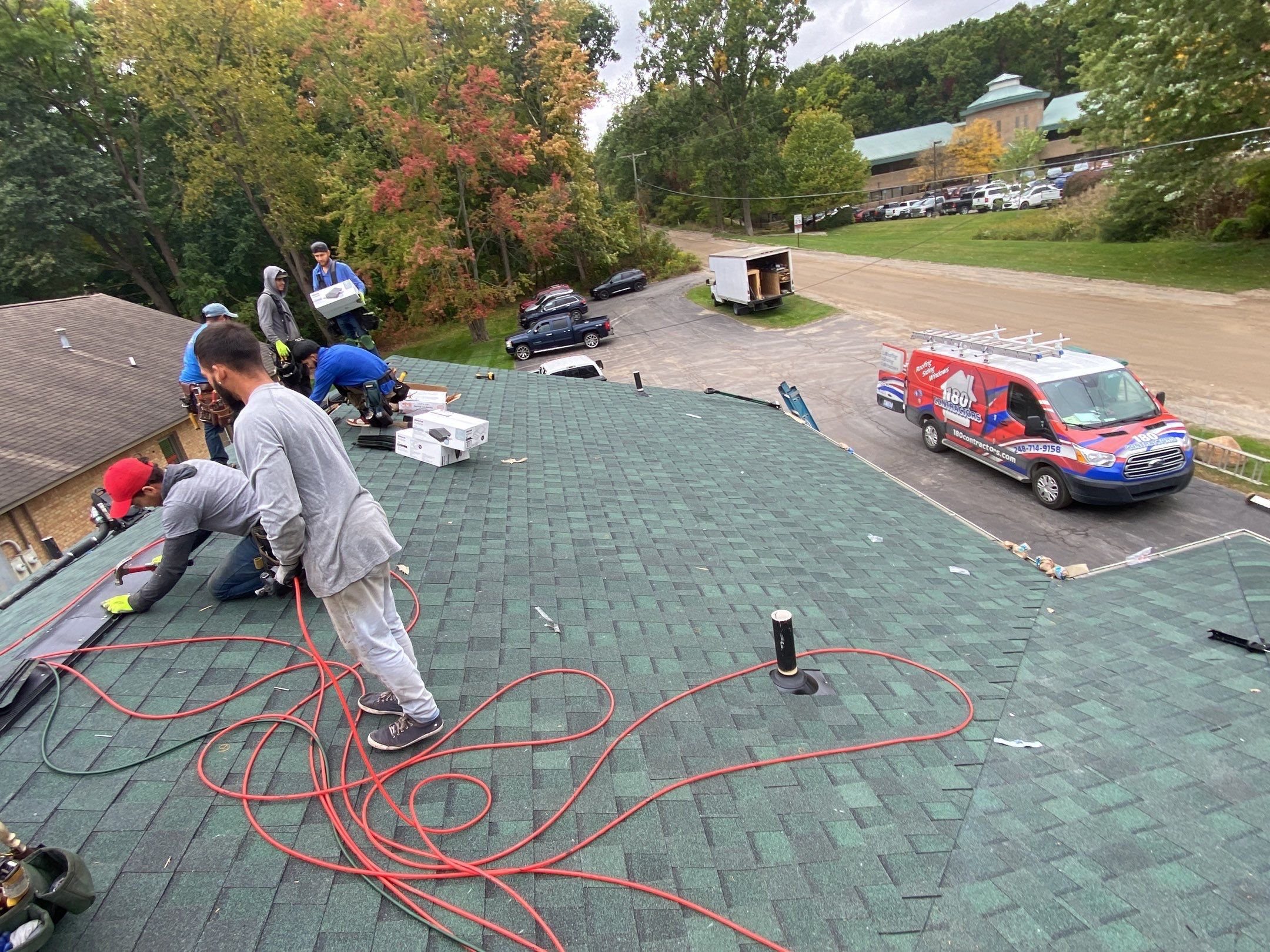 Roof Replacement using CertainTeed Landmark by 180 Contractors