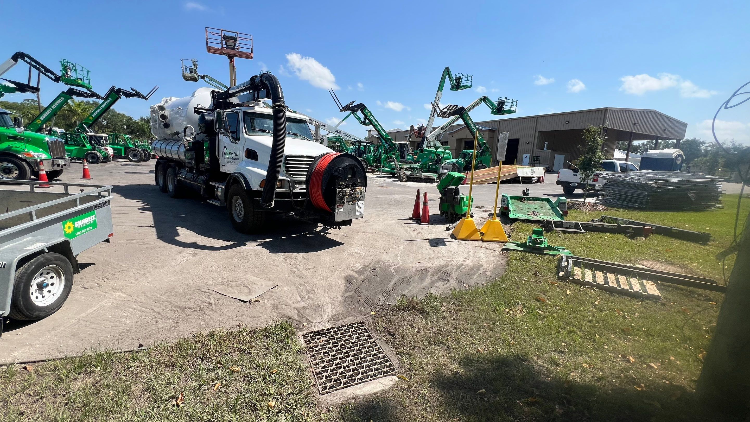 Naples Sunbelt Stormwater Catch Basin Cleaning by Don Mar, Inc. Storm Water Solutions