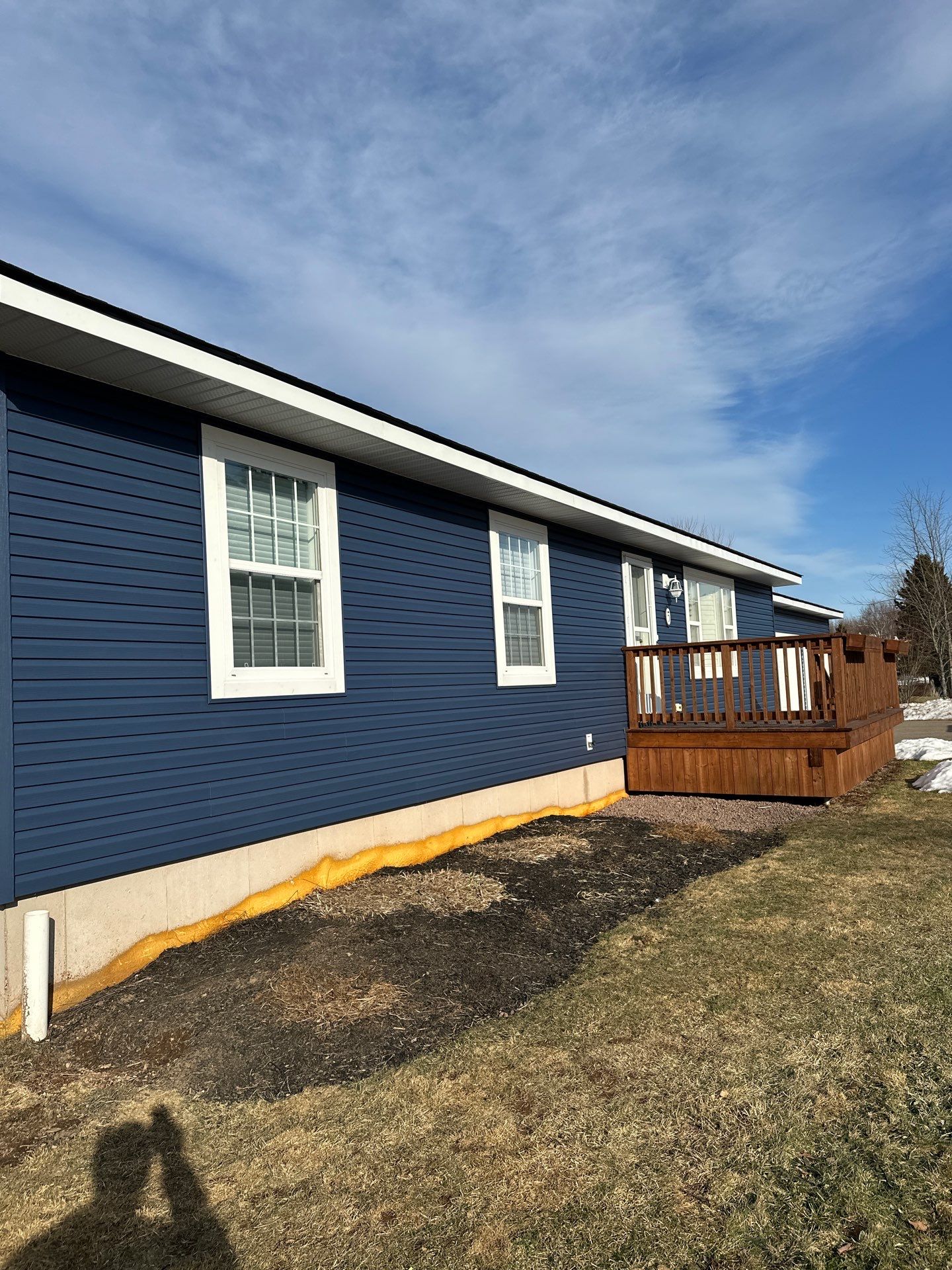 Siding Installation using Kaycan - Nordic Blue - Da Vinci Collection by Artisan Roofing & Home Improvements Inc.