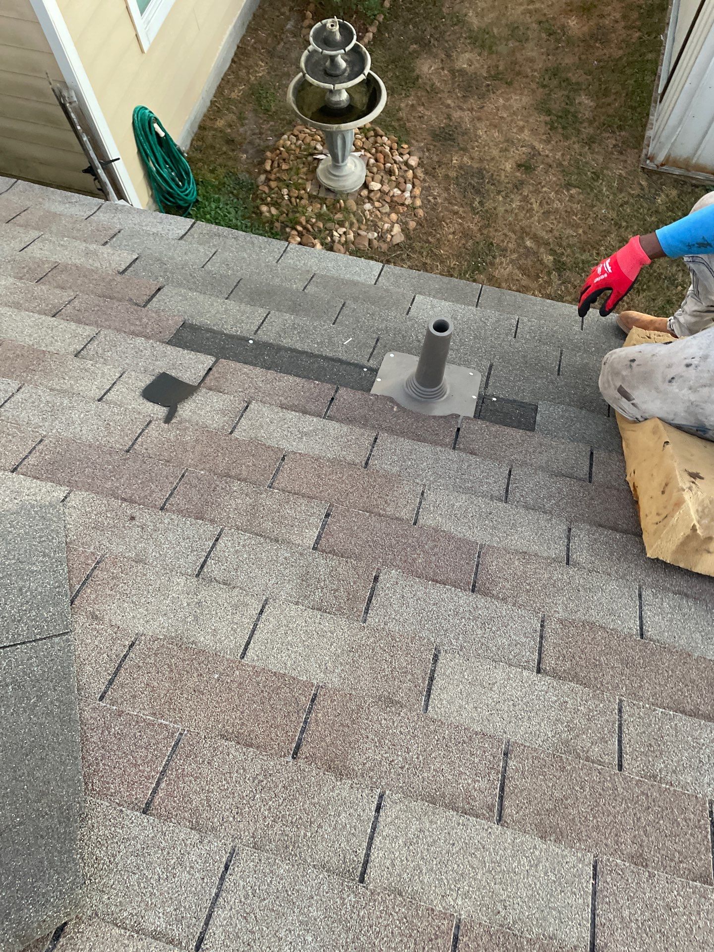Hail Damage using Owen's Corning Duration (Lifetime) Shingles by Roof Repair Company