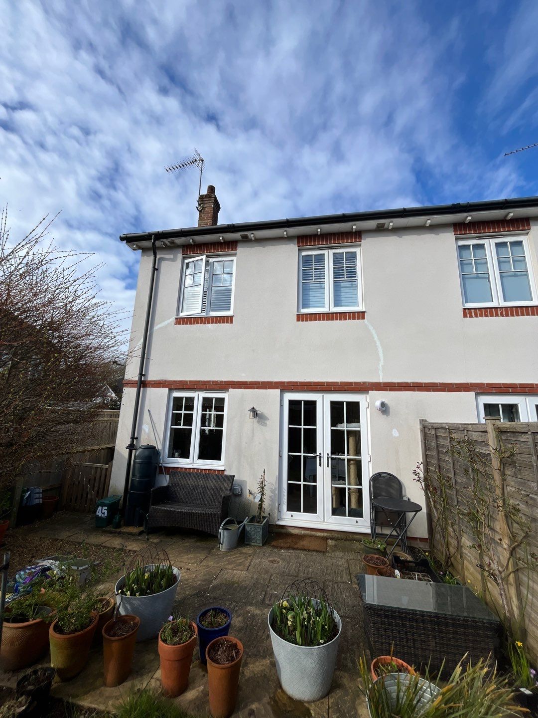Render Clean using Softwash Equipment by Ges Exterior Cleaning ltd